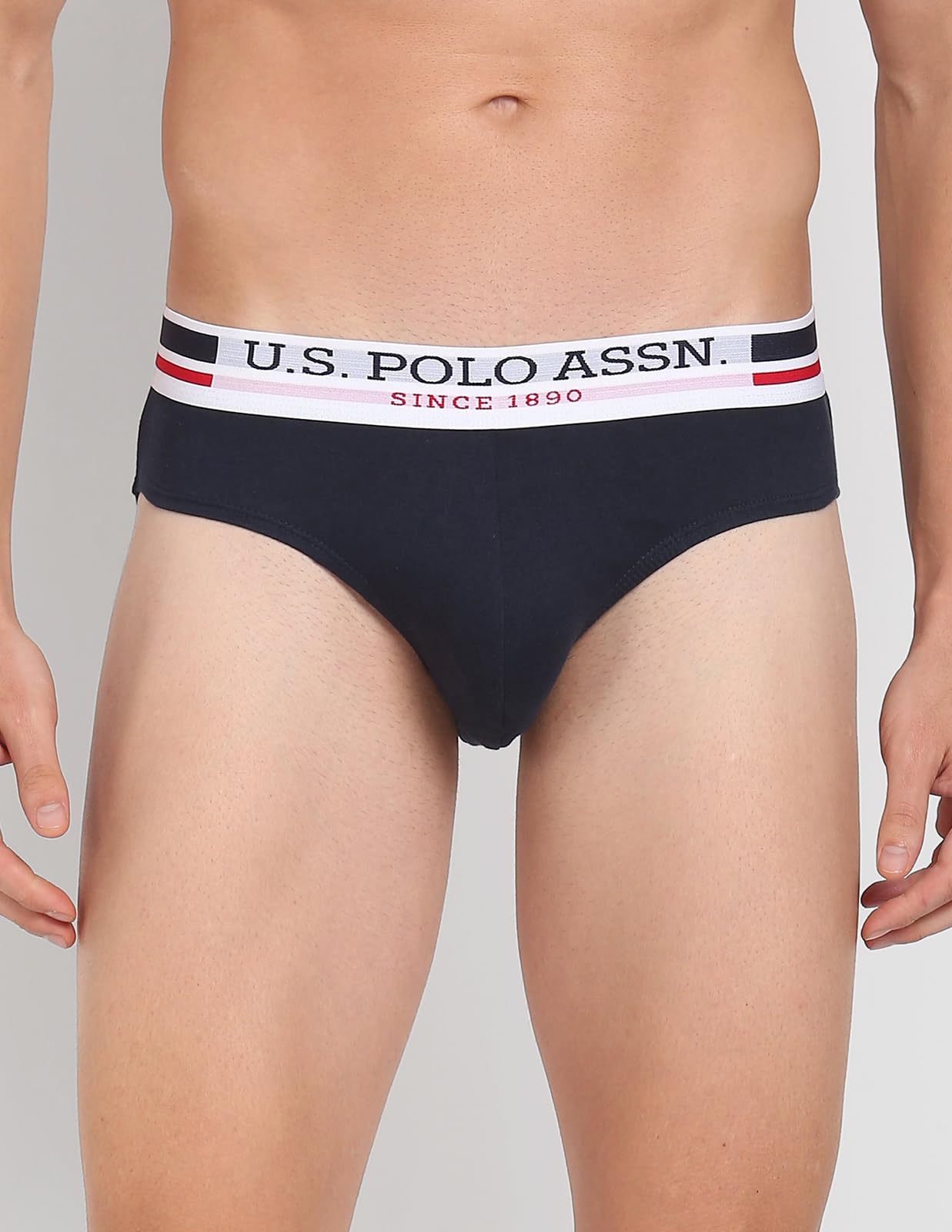 U.S. Polo Assn. Men's Cotton Briefs - Navy - Image 2