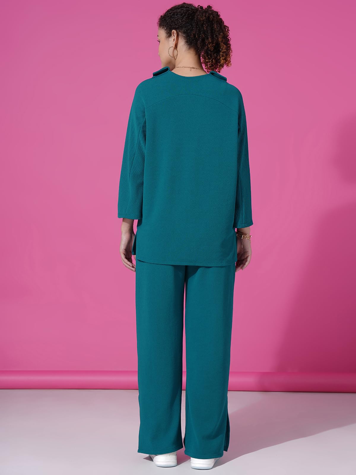 Selvia Women Co-ords Set Lycra Top & Trouser - Image 2