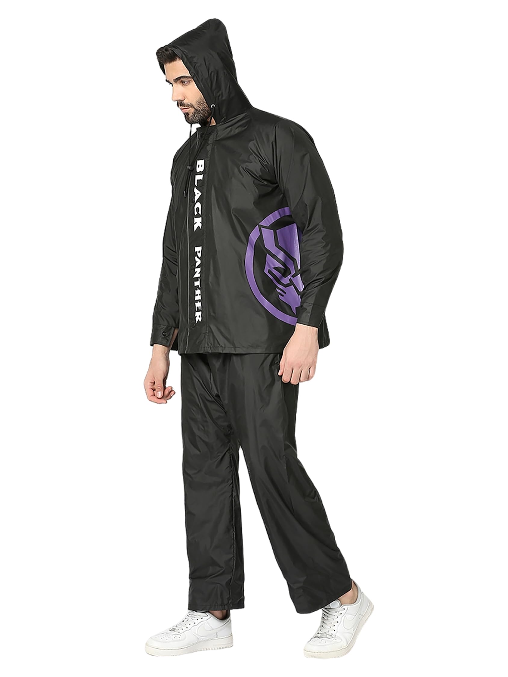Citizen Black Panther Reversible Raincoat for Men