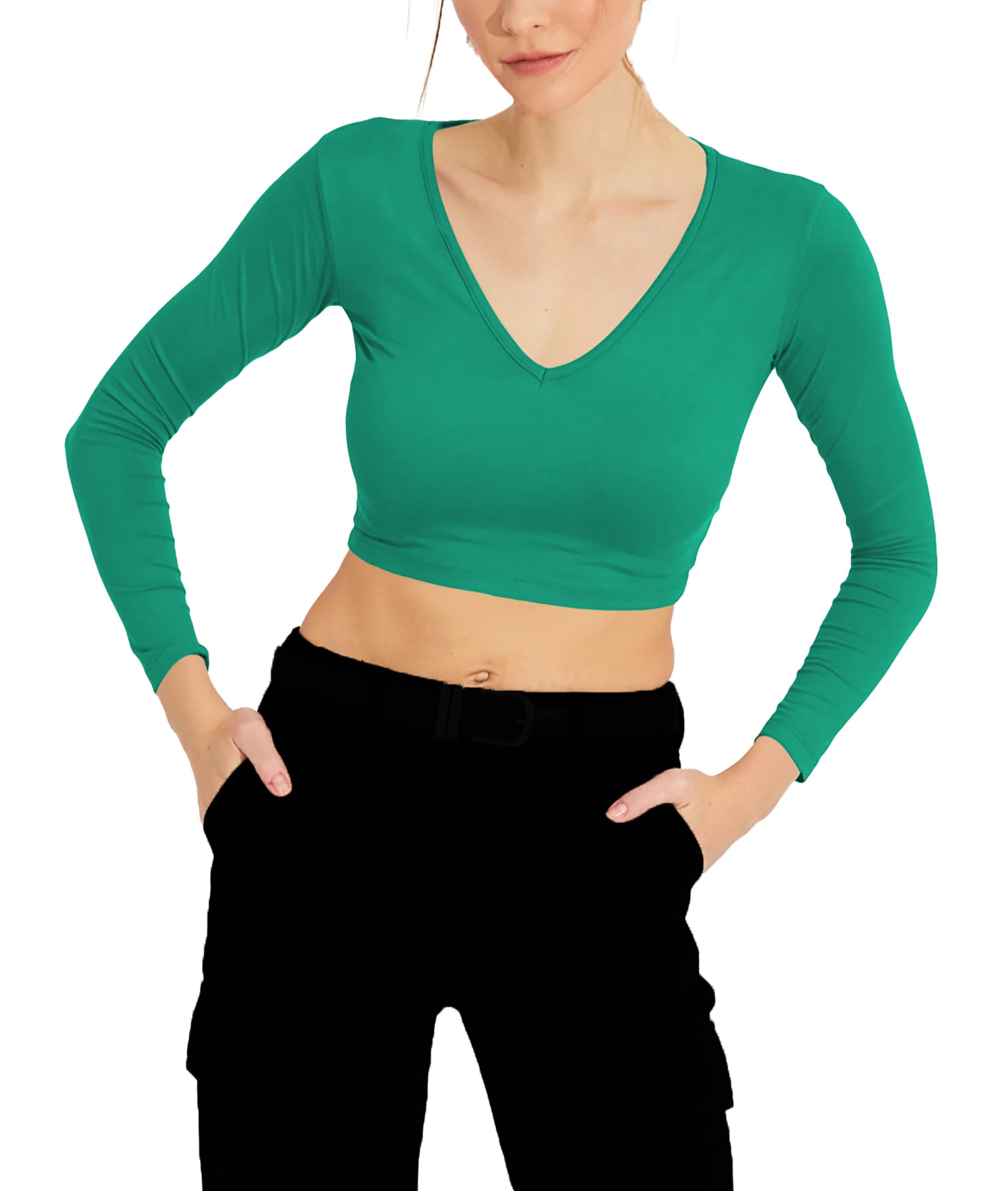 GarbGlide Women's Saree Choli Blouse - Cotton Solid