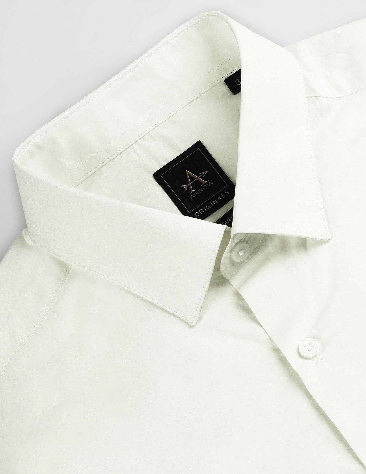 Arrow Men's Shirt - White Cutaway Collar - Image 3