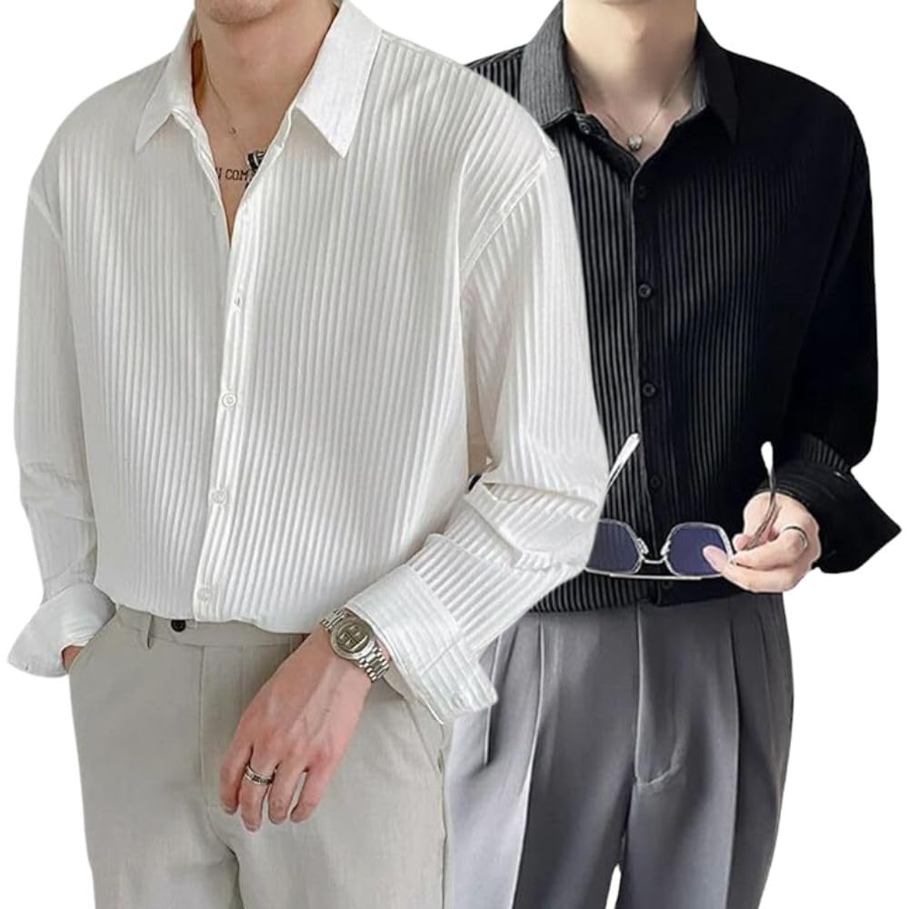 GRECIILOOKS Shirt for Men Printed