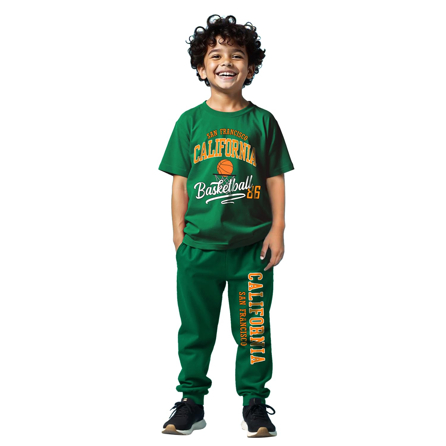 Trampoline Boys T-shirt and Trackpant Set