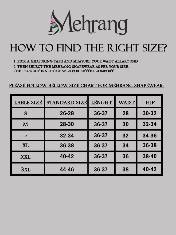 Mehrang Saree Shapewear Petticoat for Women - Image 5