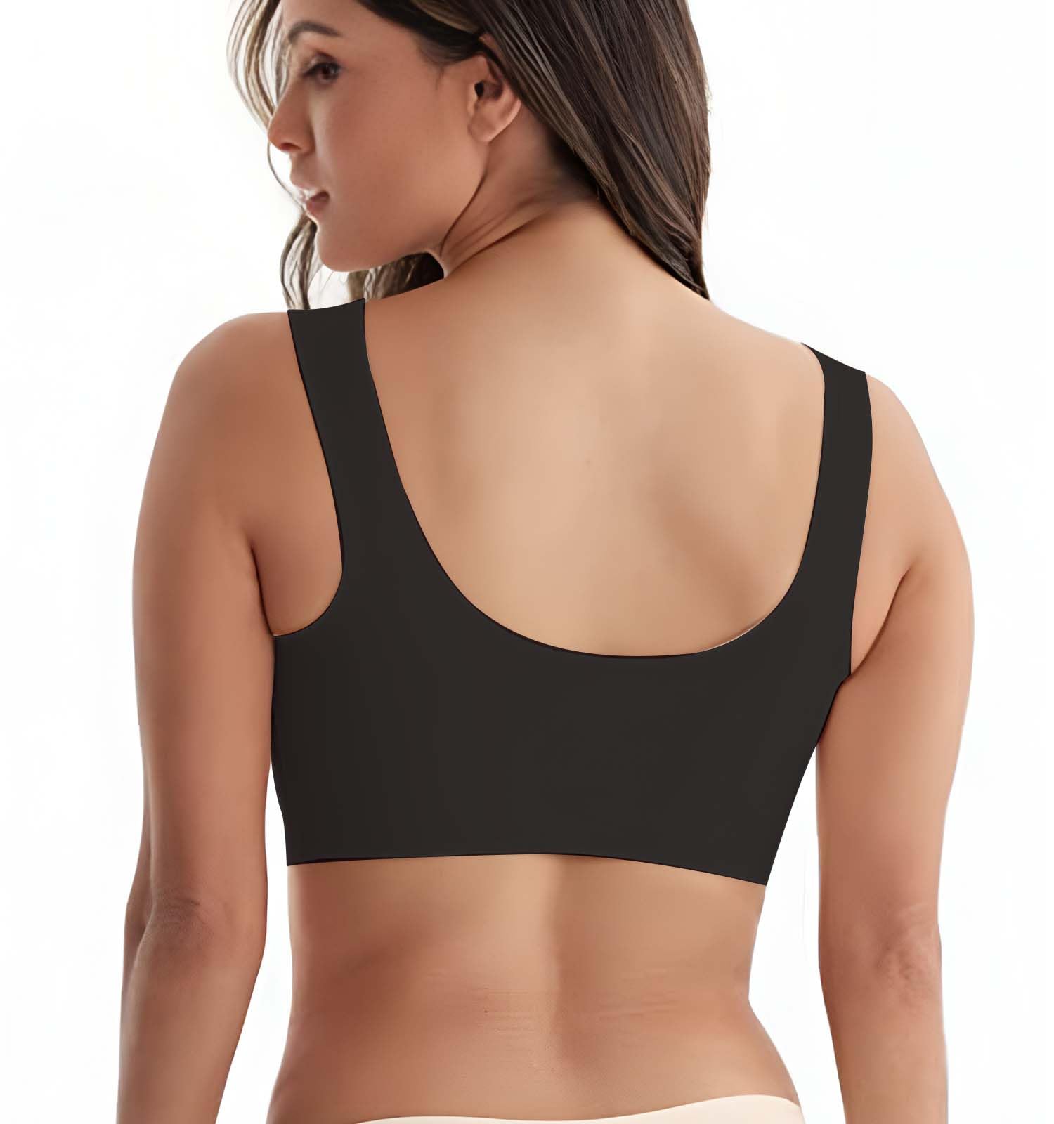 DClub Seamless Bra - Black - Image 2