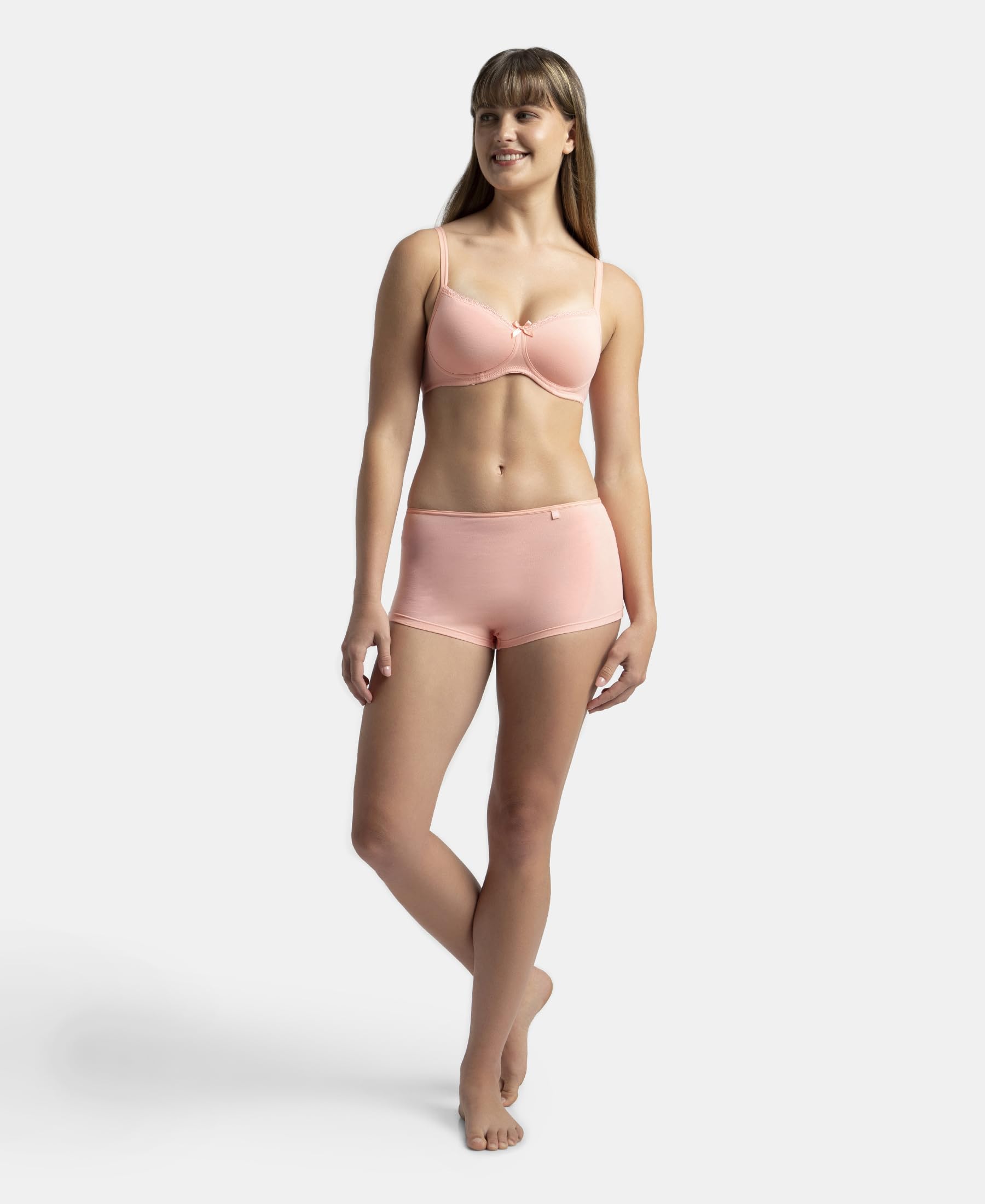 Jockey Candlelight Peach Wirefree Bra - Image 4