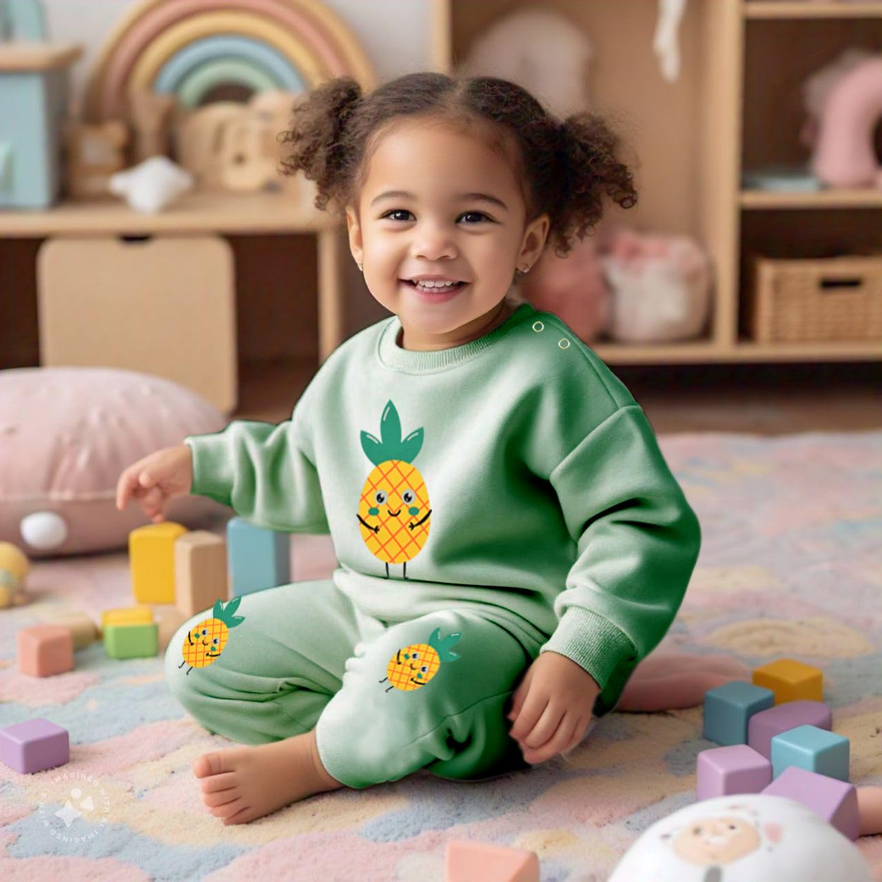 Toddylon Unisex Baby Clothing Sets - Pista Green - Image 3