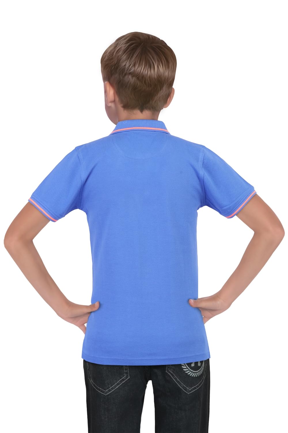 Allen Solly Junior Boys Blue Polo T-Shirt - Image 2