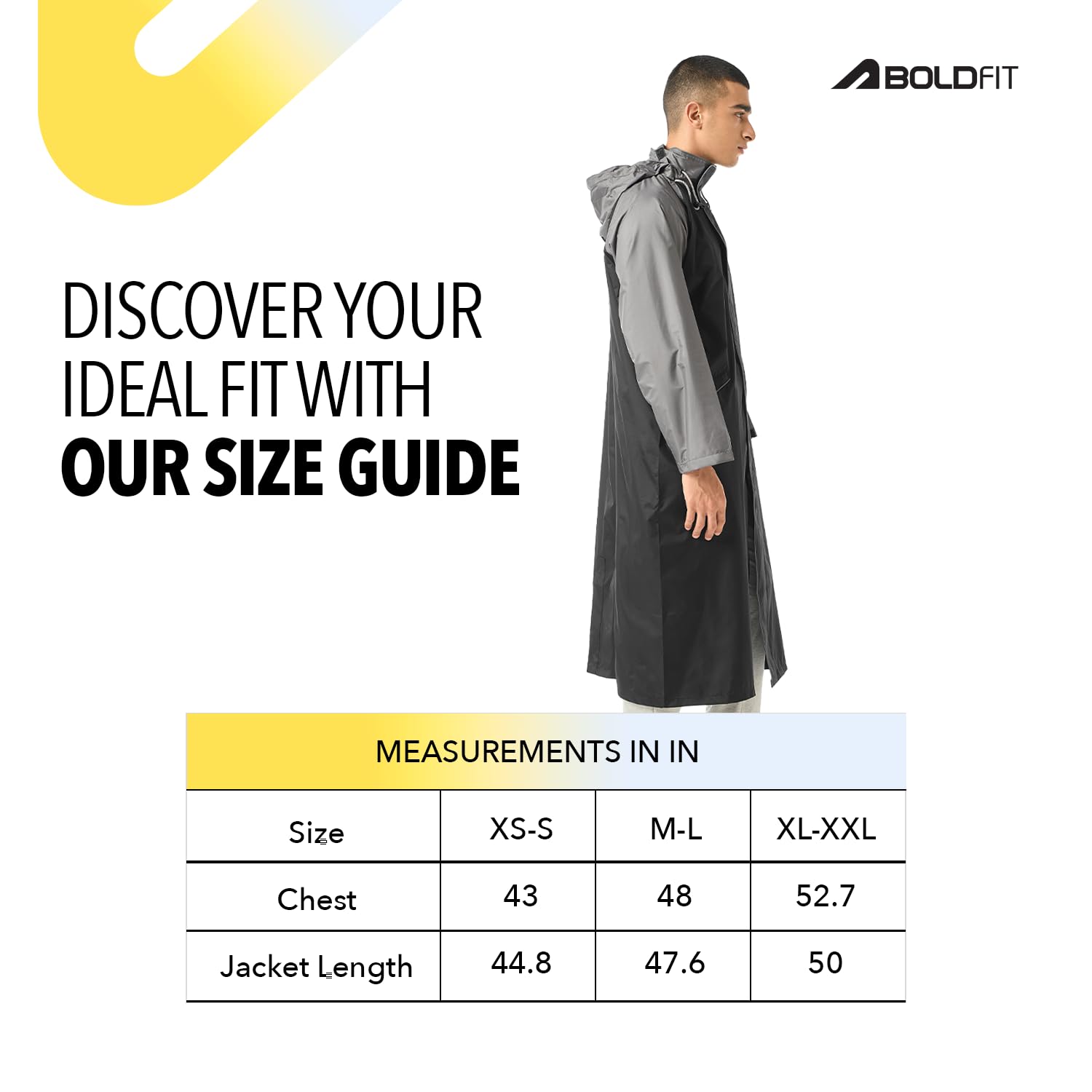 Boldfit Rain Coat Waterproof Unisex - Image 4