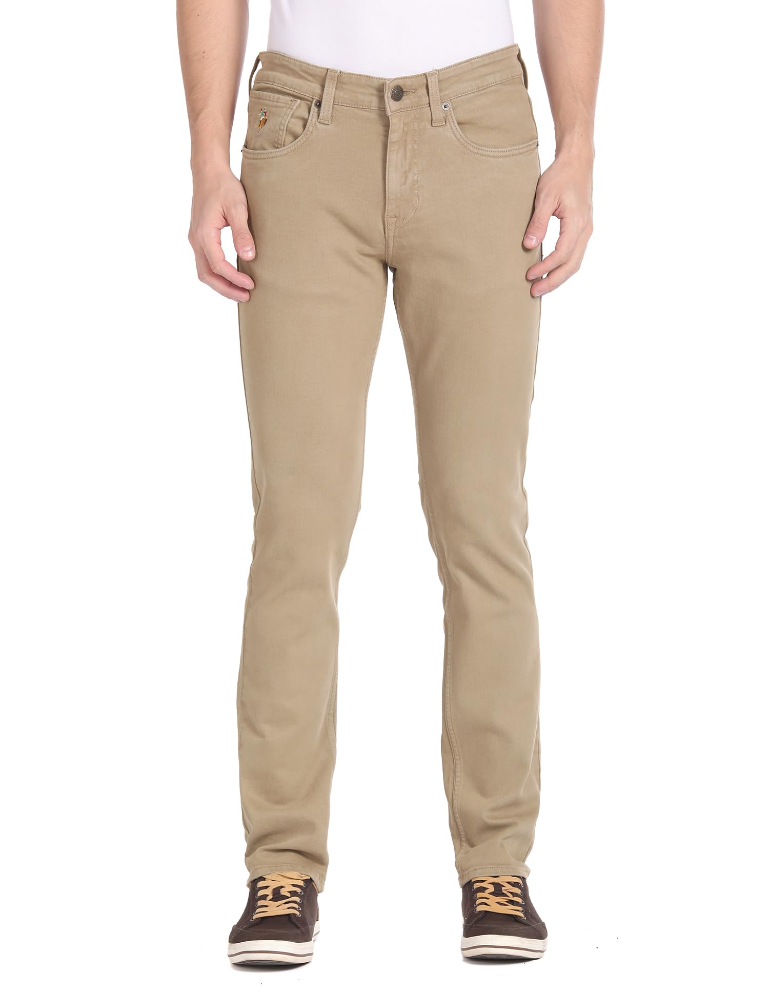 U. S. POLO ASSN. Men's Slim Jeans - Brown