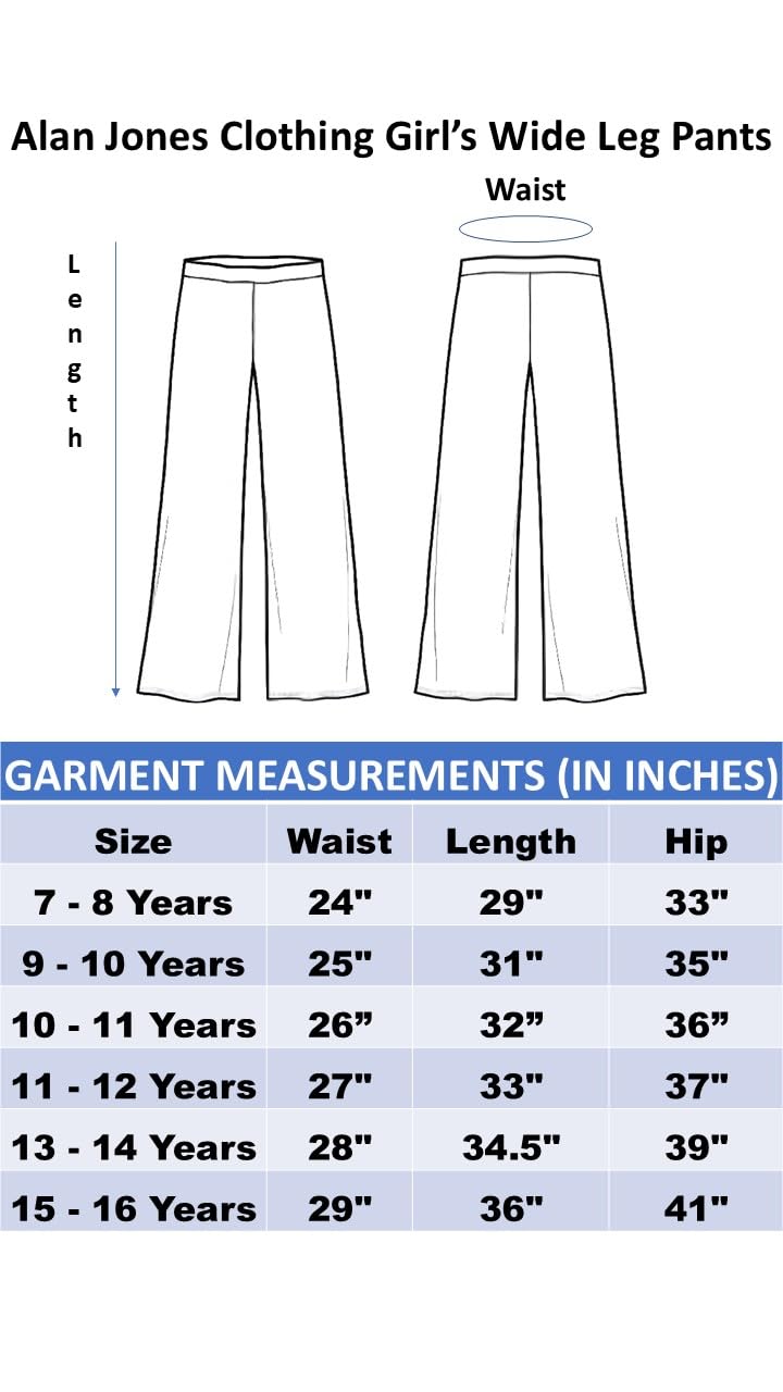 Alan Jones Girls Palazzo Trousers - Brick - Image 5