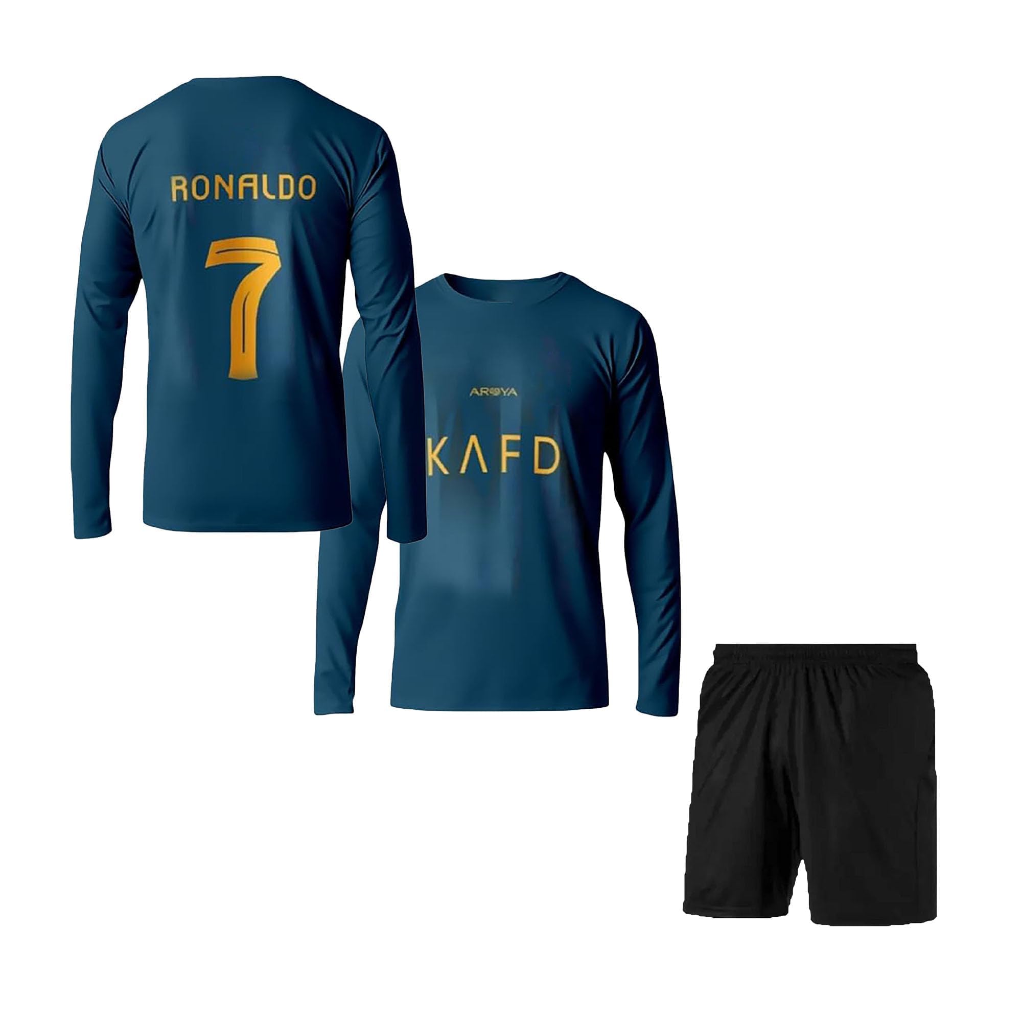 Ronaldo Football Jersey Shorts - Bronze