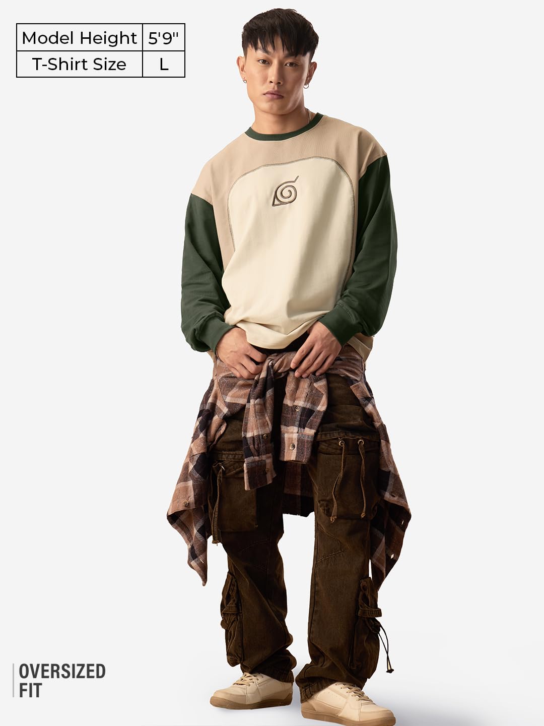 Naruto Shippuden Men's T-Shirt - Beige - Image 2