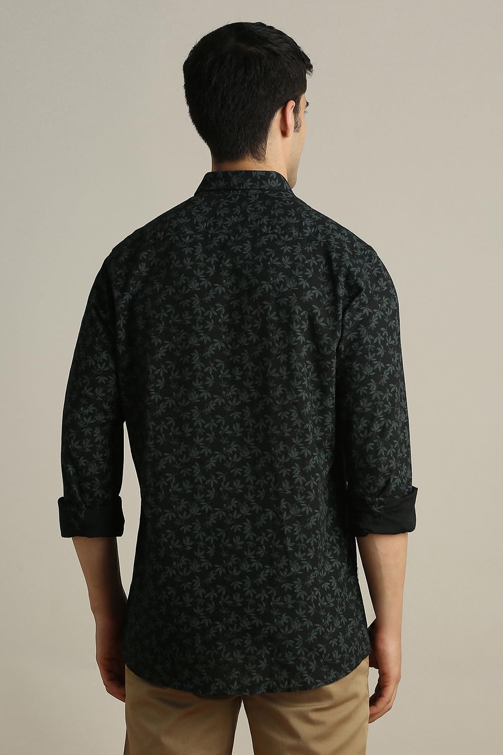 Peter England Men Black Casual Shirt - Image 5