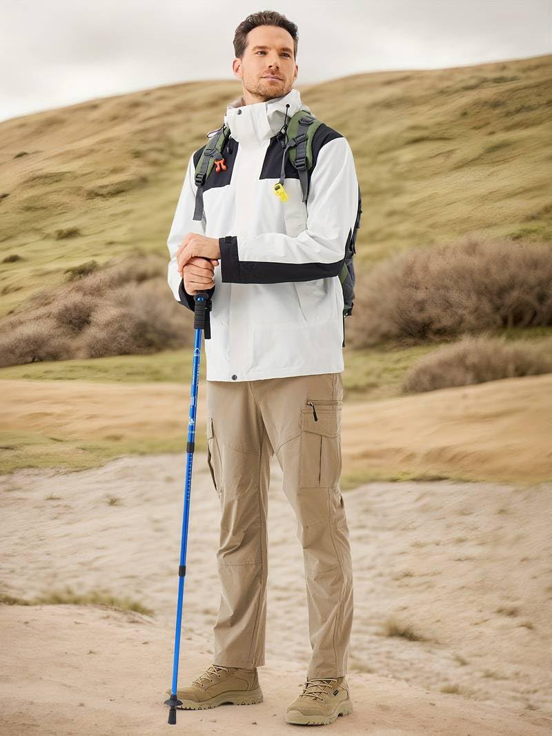 TOPLOT Men's Cargo Pants - Gold - Image 5