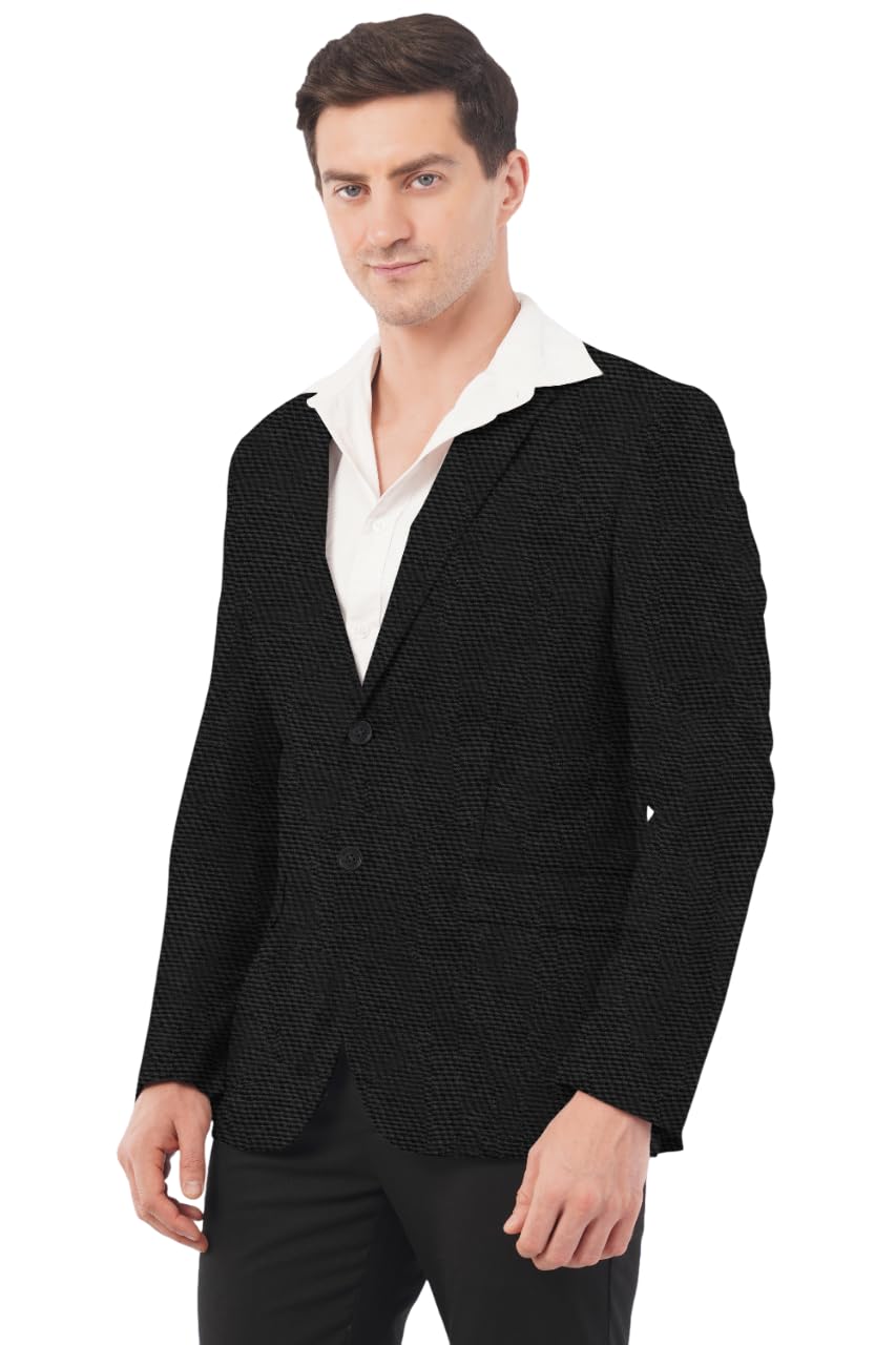 SaintX Men PVL Blazer Slim - Black