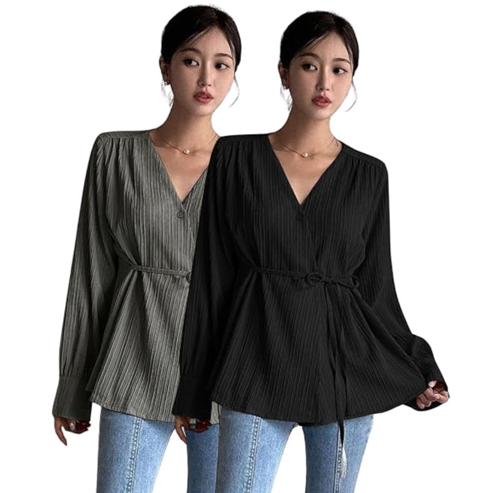 LERIYA FASHION Oversized Tops for Women