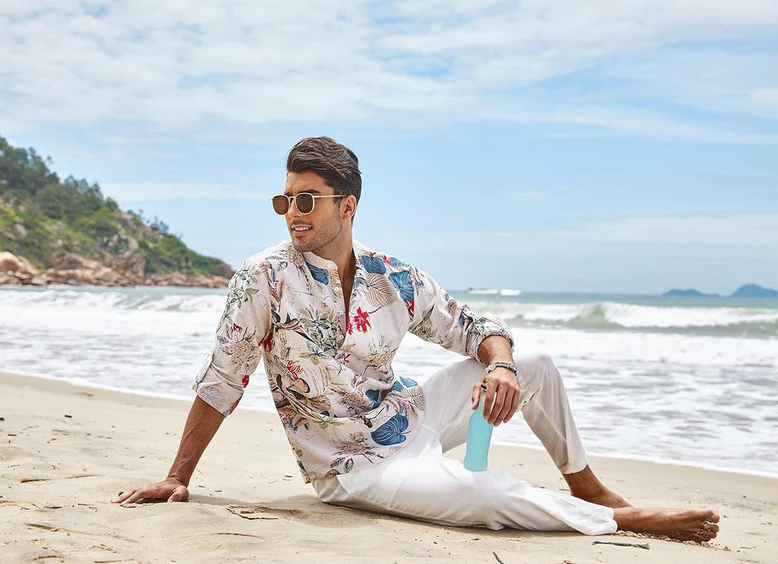 MADHAVISTA Men's Cotton Blend Kurta - Image 4