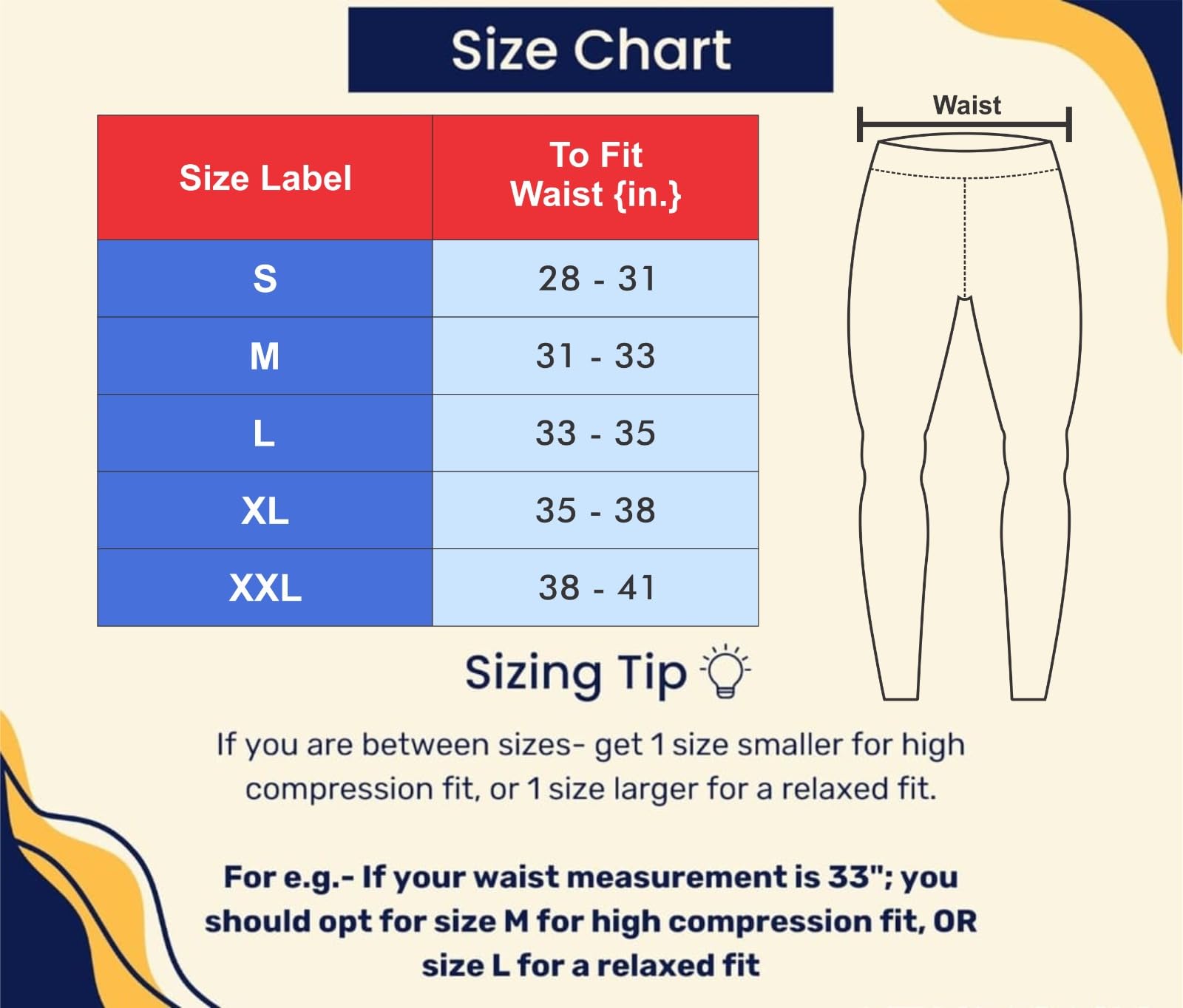 JUST RIDER Men's Running Tights Compression - Image 5