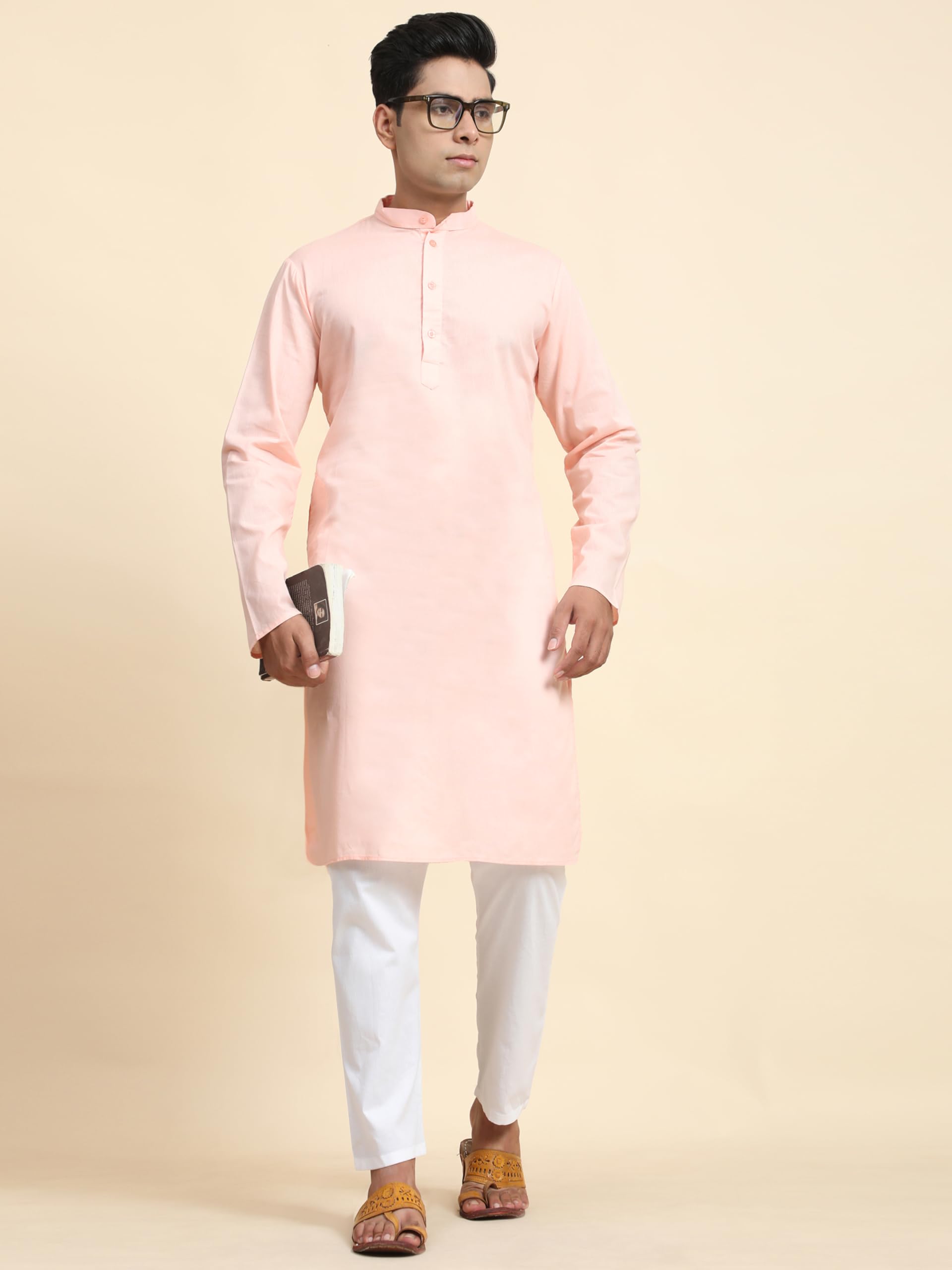 Anarva Men Pure Cotton Kurta Pajama Set - Image 5