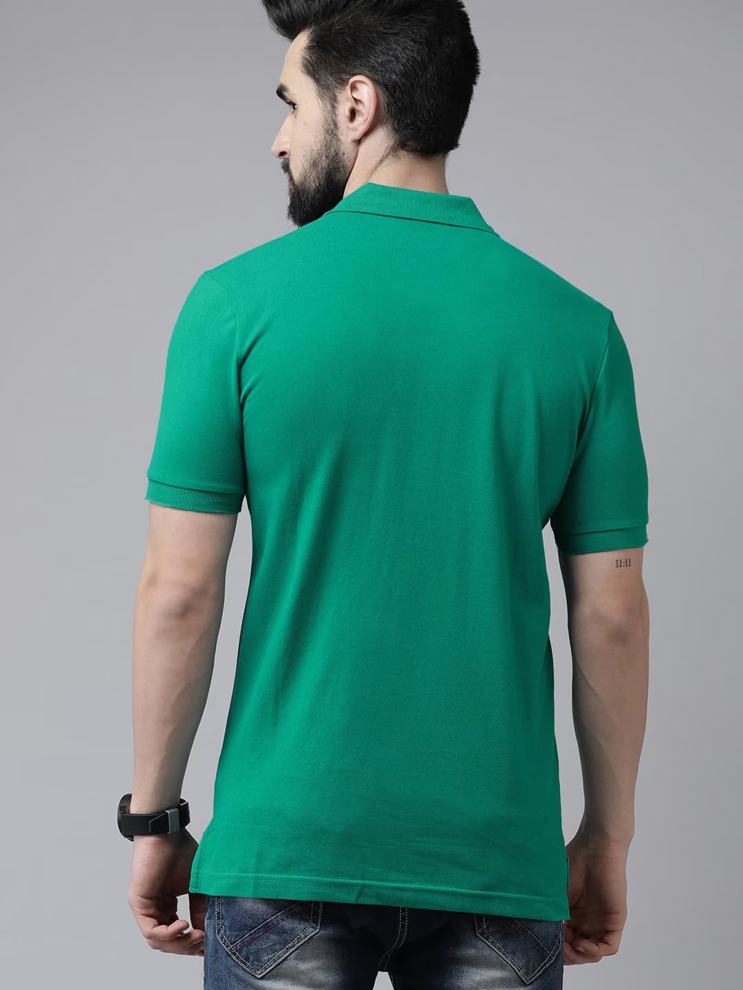 GarbGlide Men's Printed Polo T-Shirt - Image 2