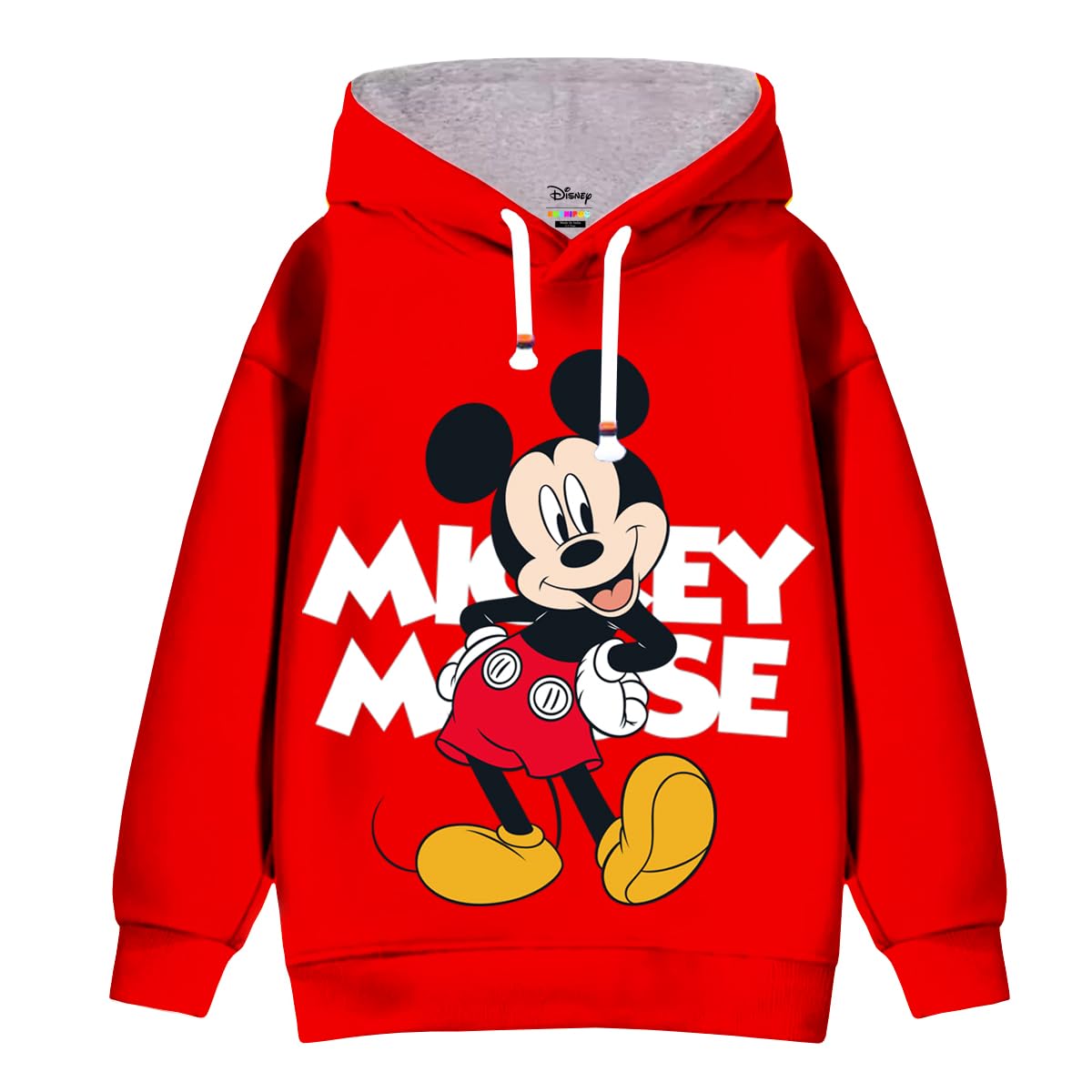 Disney Boys Multi-Colored Cotton Blend Hoodie