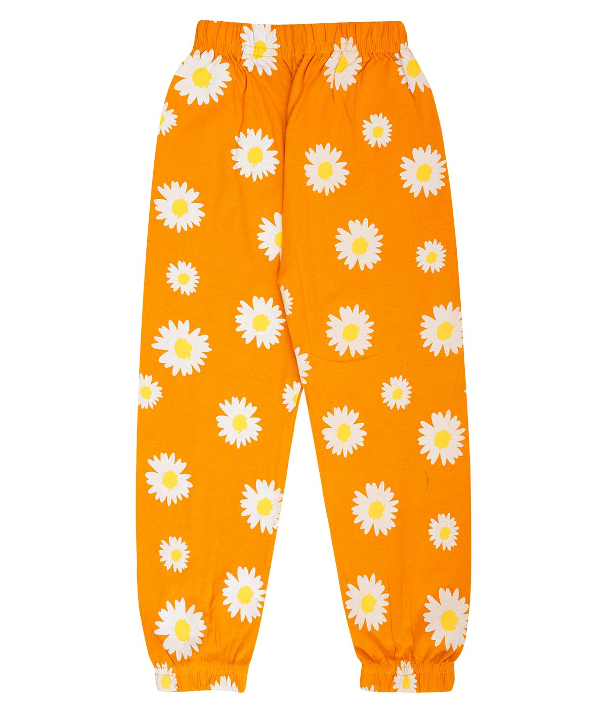 T2F Girls Cotton Printed Track Pants - Multicolor - Image 2