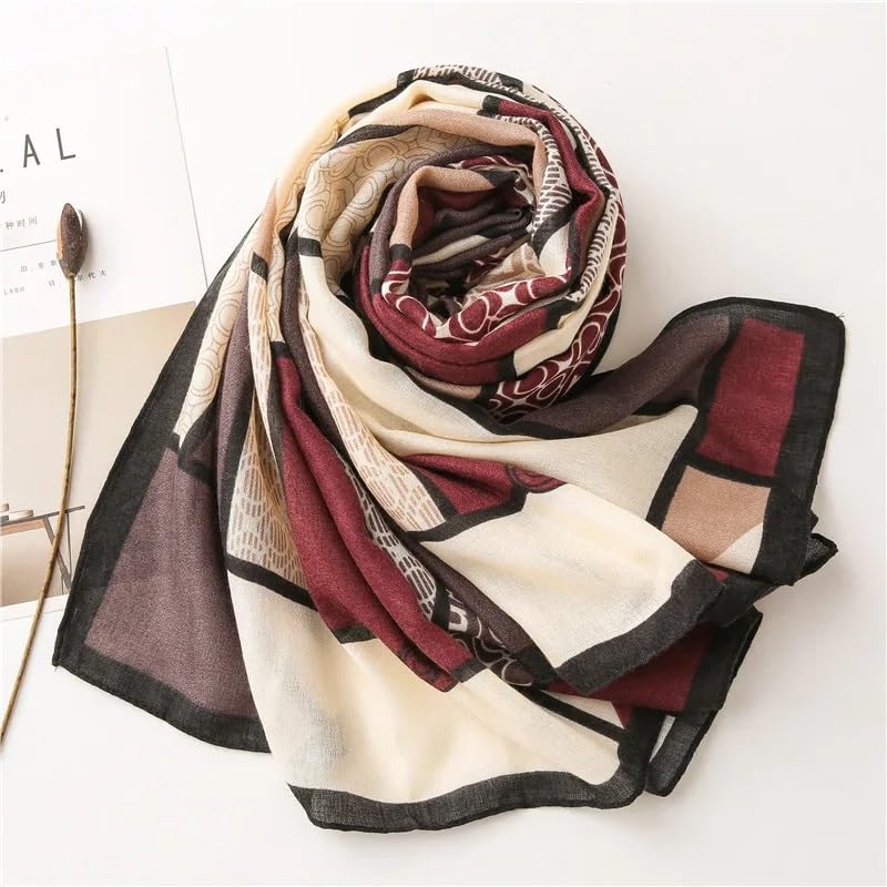 ICW Women's Digital Printed Scarf Shawl Wrap - Image 3