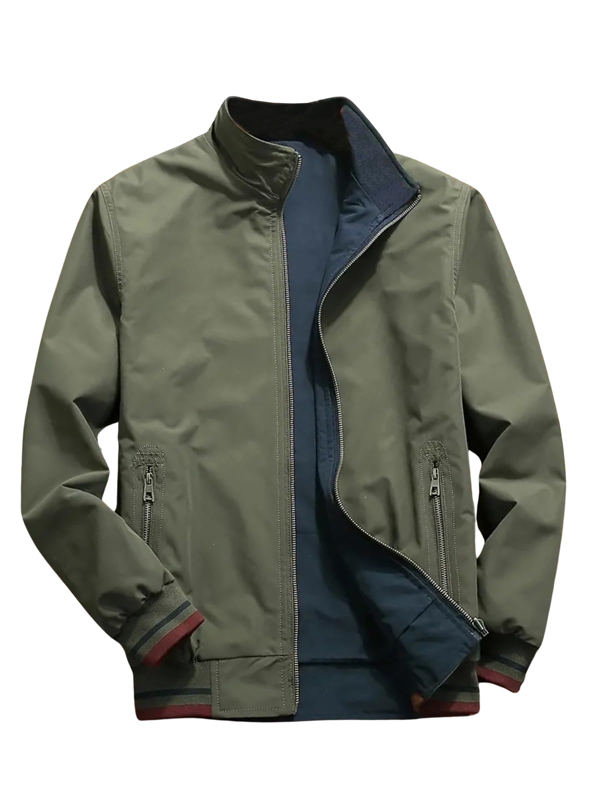 Lymio Men's Bomber Jacket - Green