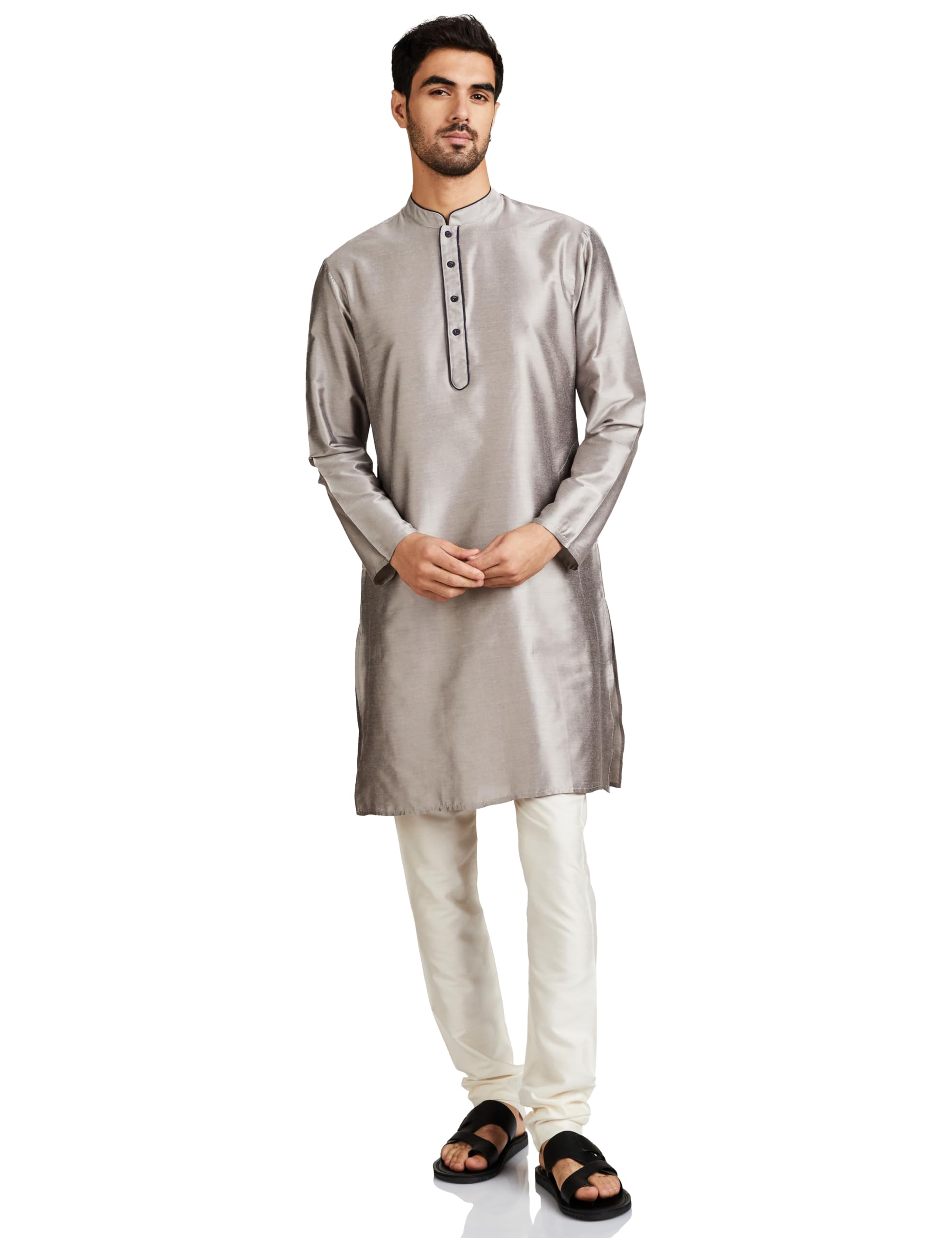 Amazon Men Kurta Sets - Grey
