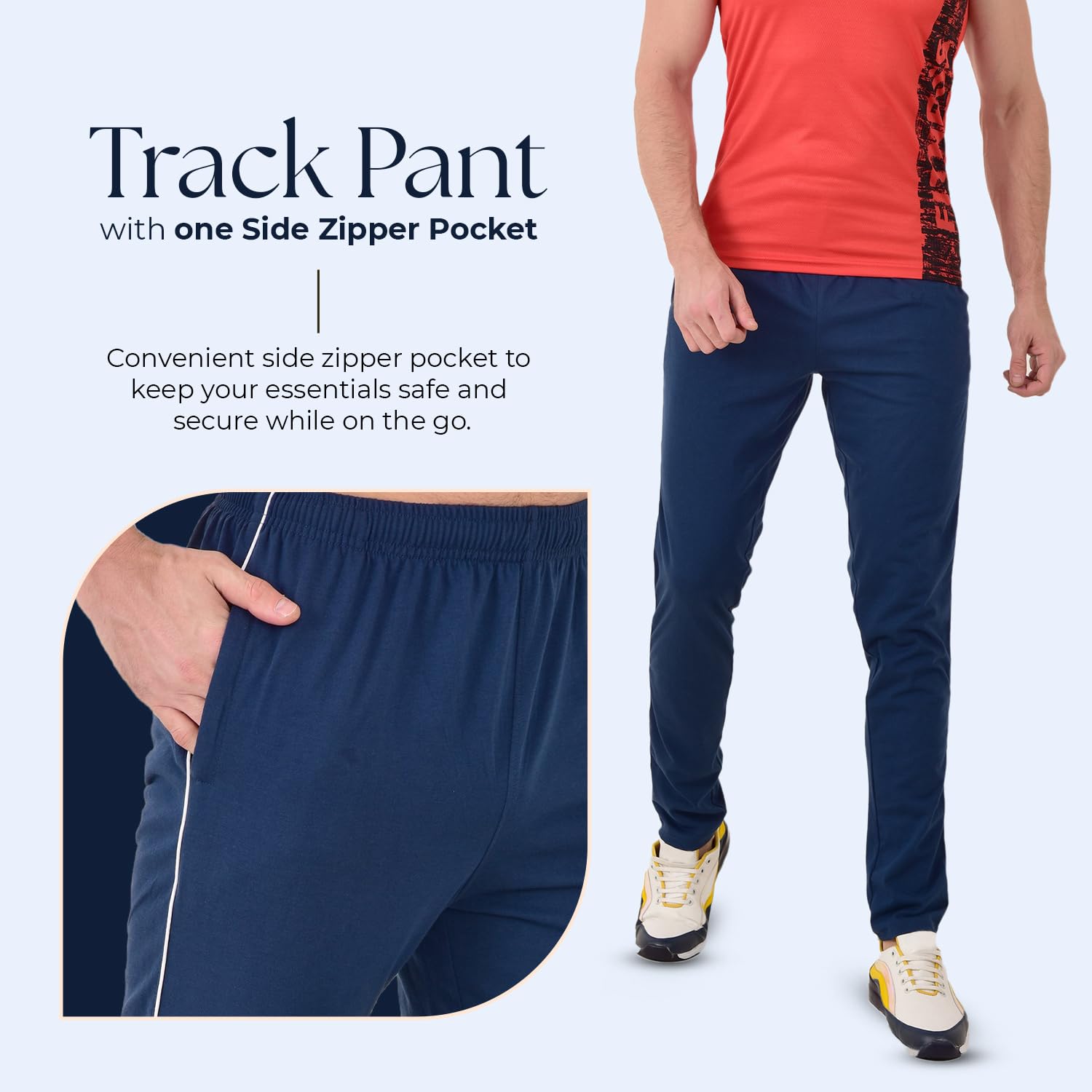 RELIGHT Cotton Track Pant for Men - Image 5