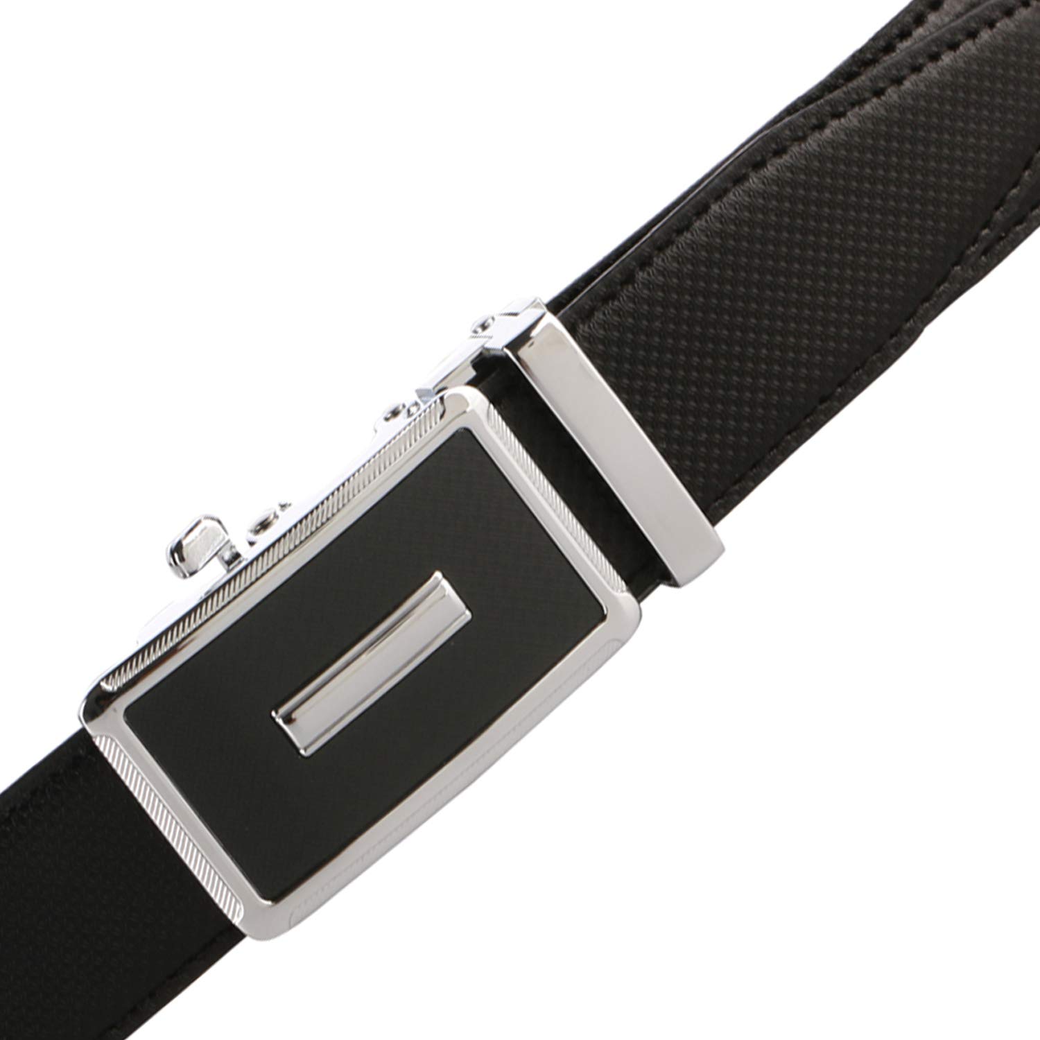Labnoft Men's PU Leather Belt - Black - Image 4