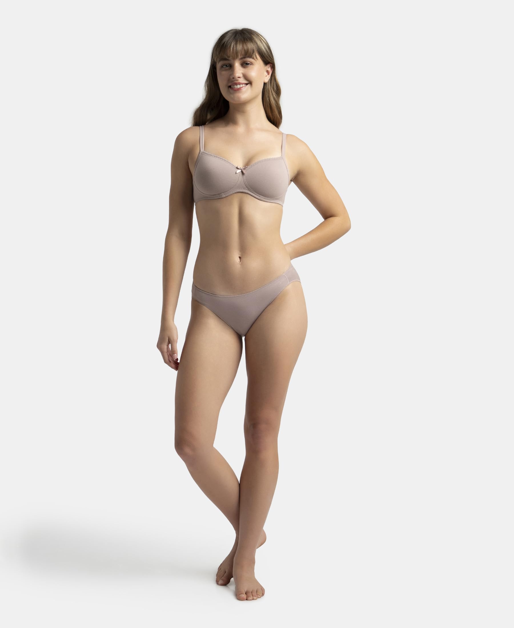 Jockey Wirefree Padded Bra for Women - Image 4