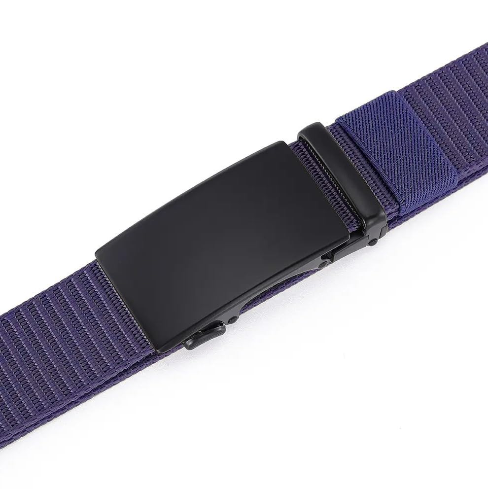 ZORO Nylon Fabric Belt for Men - Blue - Image 4