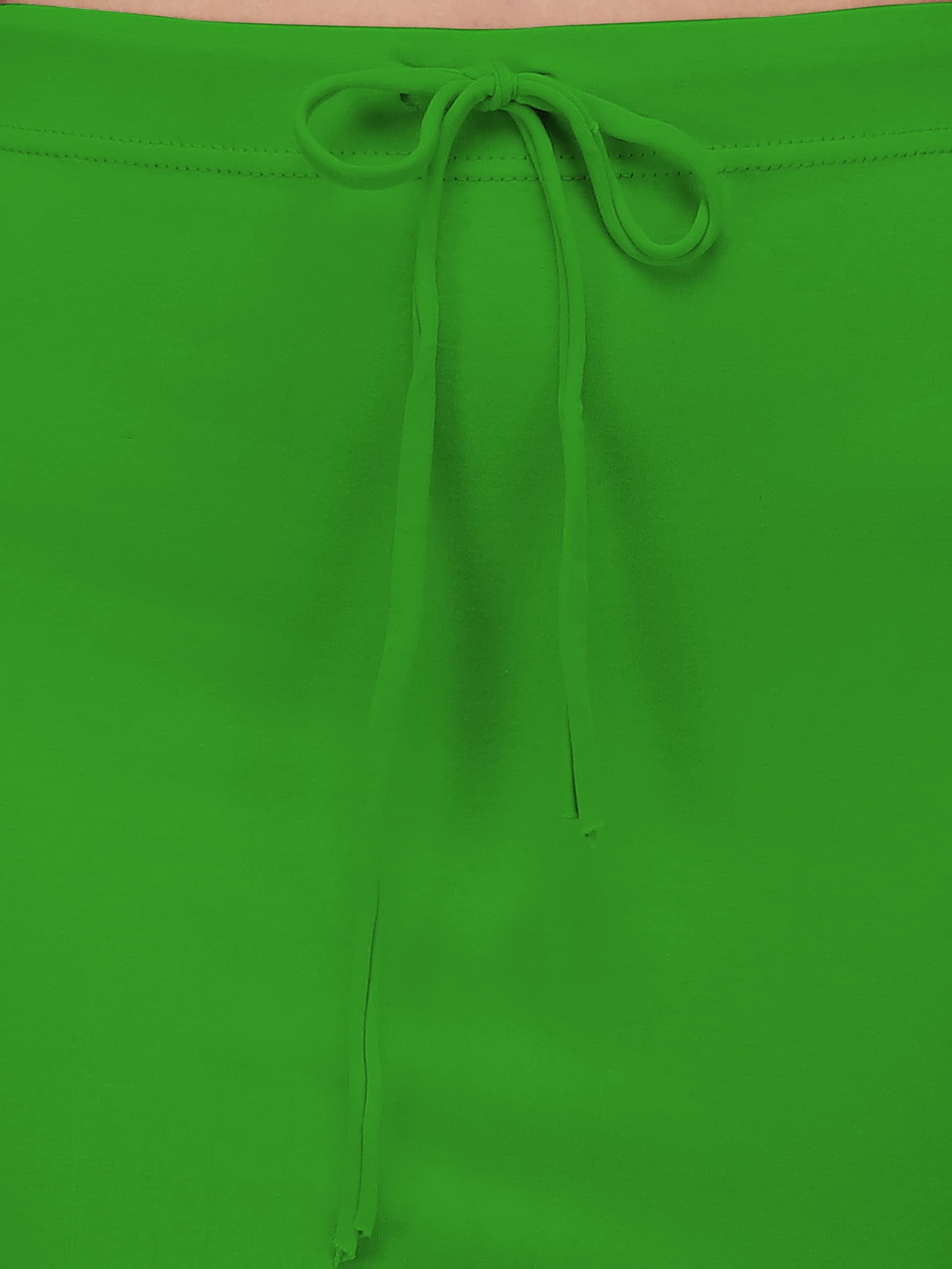 Mehrang Women Stretchable Saree Shapewear - Green - Image 4