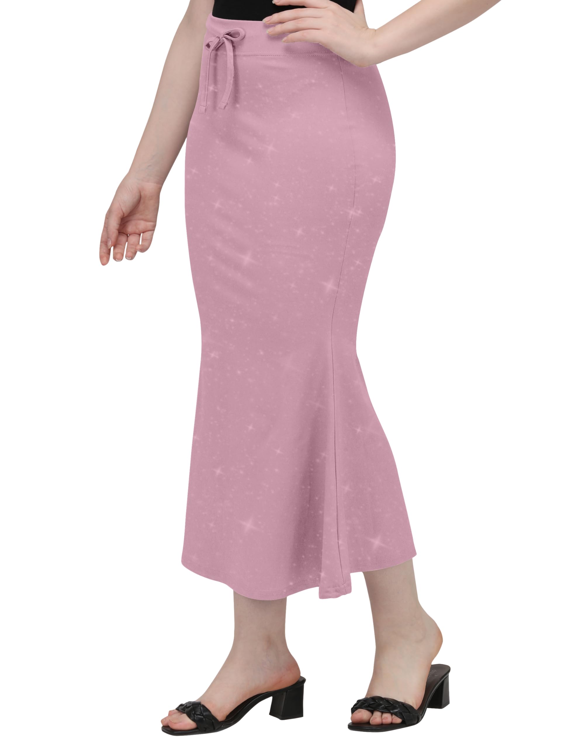 Mehrang Stretchable Shimmer Saree Shapewear for Women - Image 5