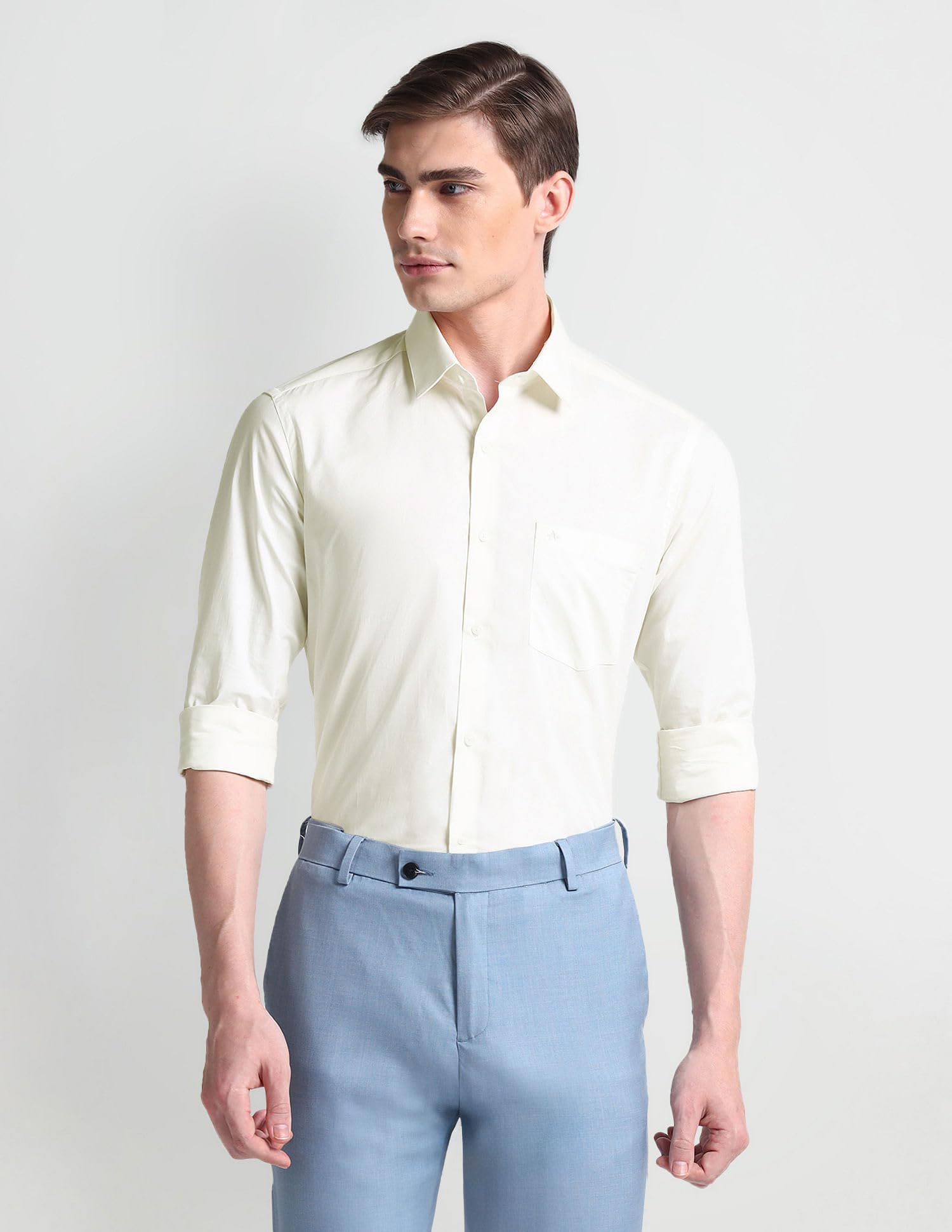 Arrow Men's Shirt - White Cutaway Collar - Image 2