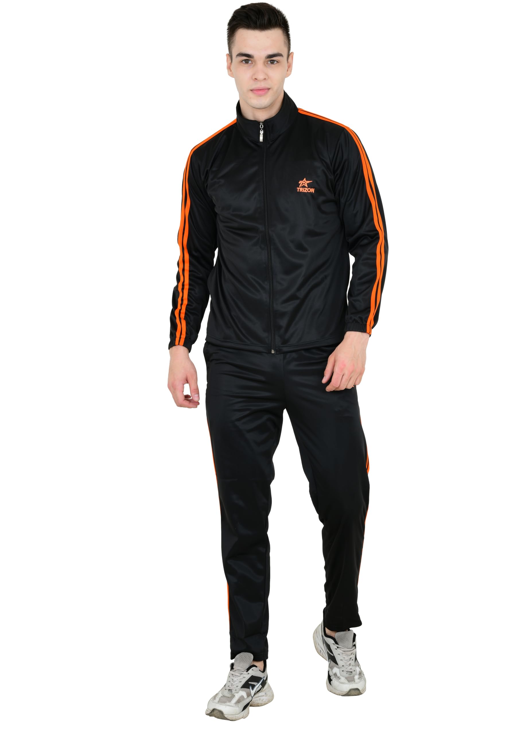 TRIZON Men's Polyester Tracksuit