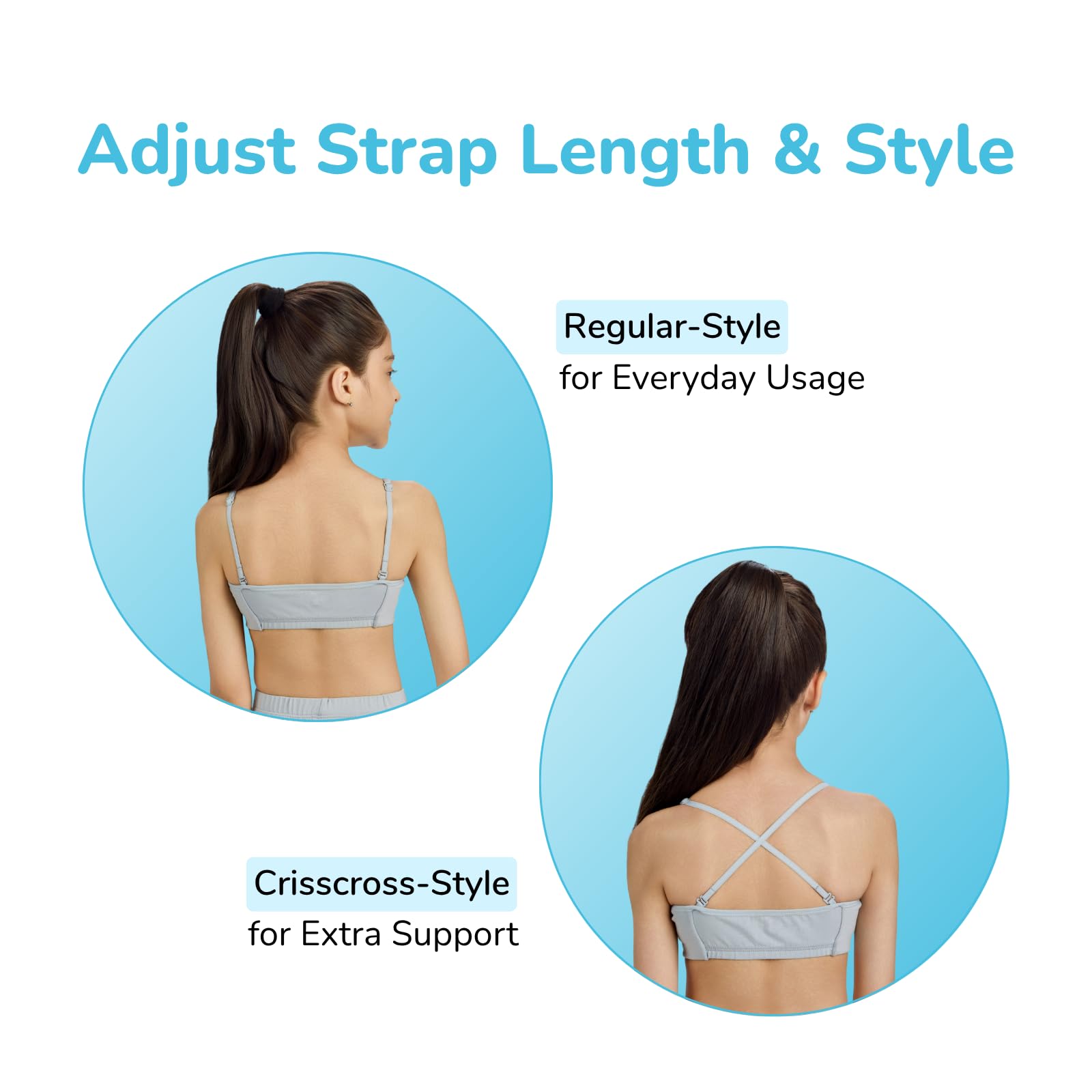 YouGotPlanB Cotton Training Bra for Girls - Image 4