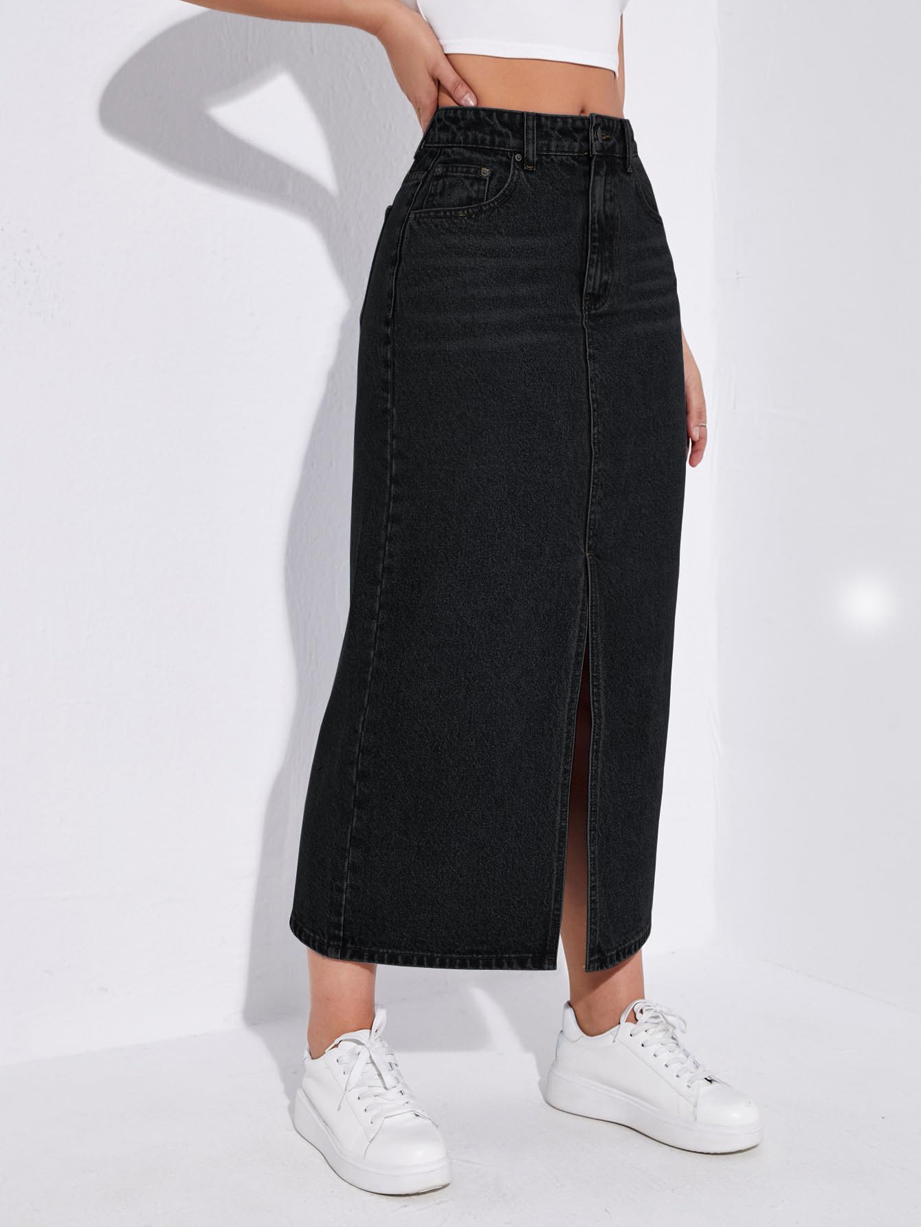 Shasmi Women Denim Skirt - Image 4
