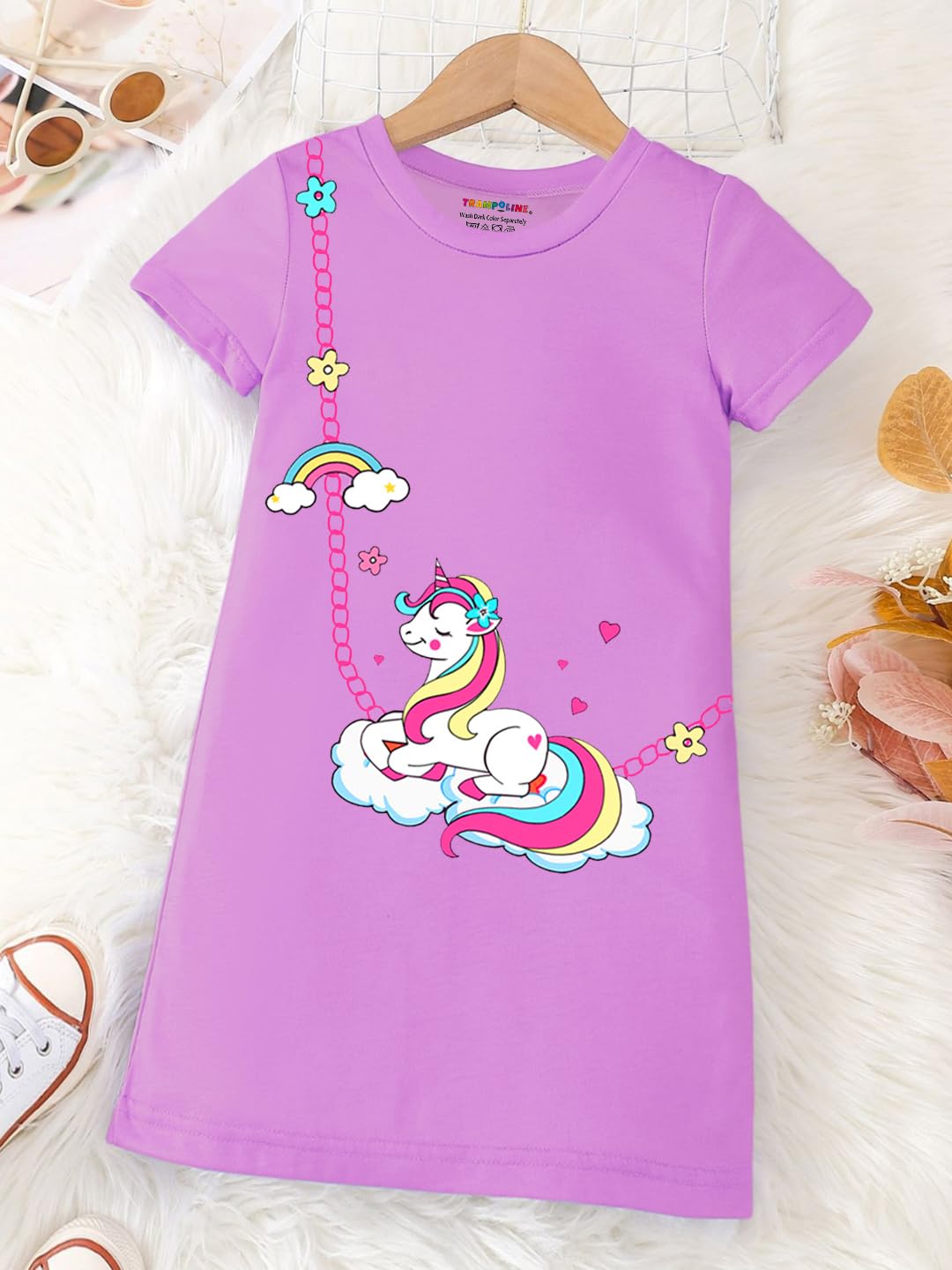 Trampoline Girls Midi Dress - Multicolour - Image 4