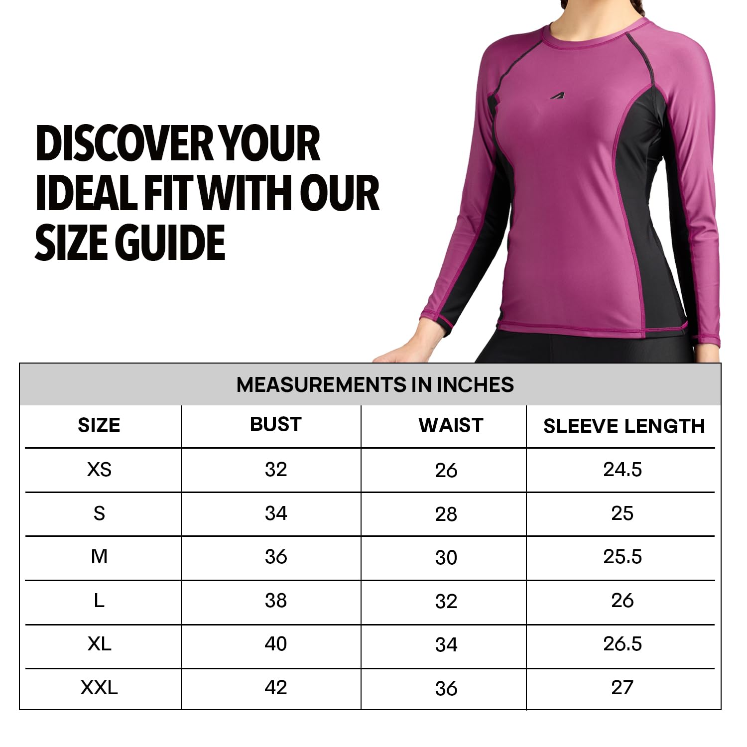 Boldfit Women's Swimming Tops - Berry - Image 4