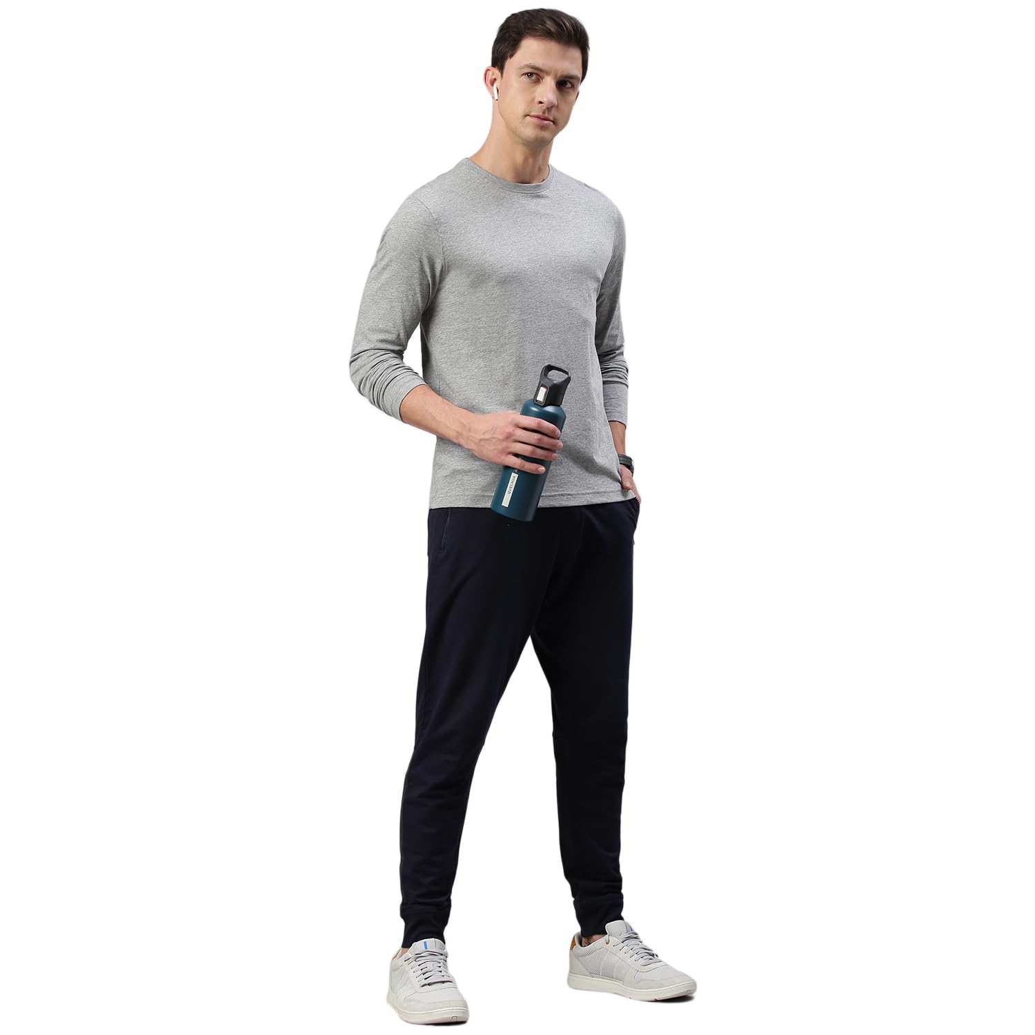 Van Heusen Men Cotton Athleisure T-Shirt - Anti Bacterial - Image 5