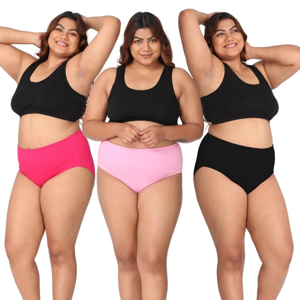 Adira High Waist Panty for Women Cotton