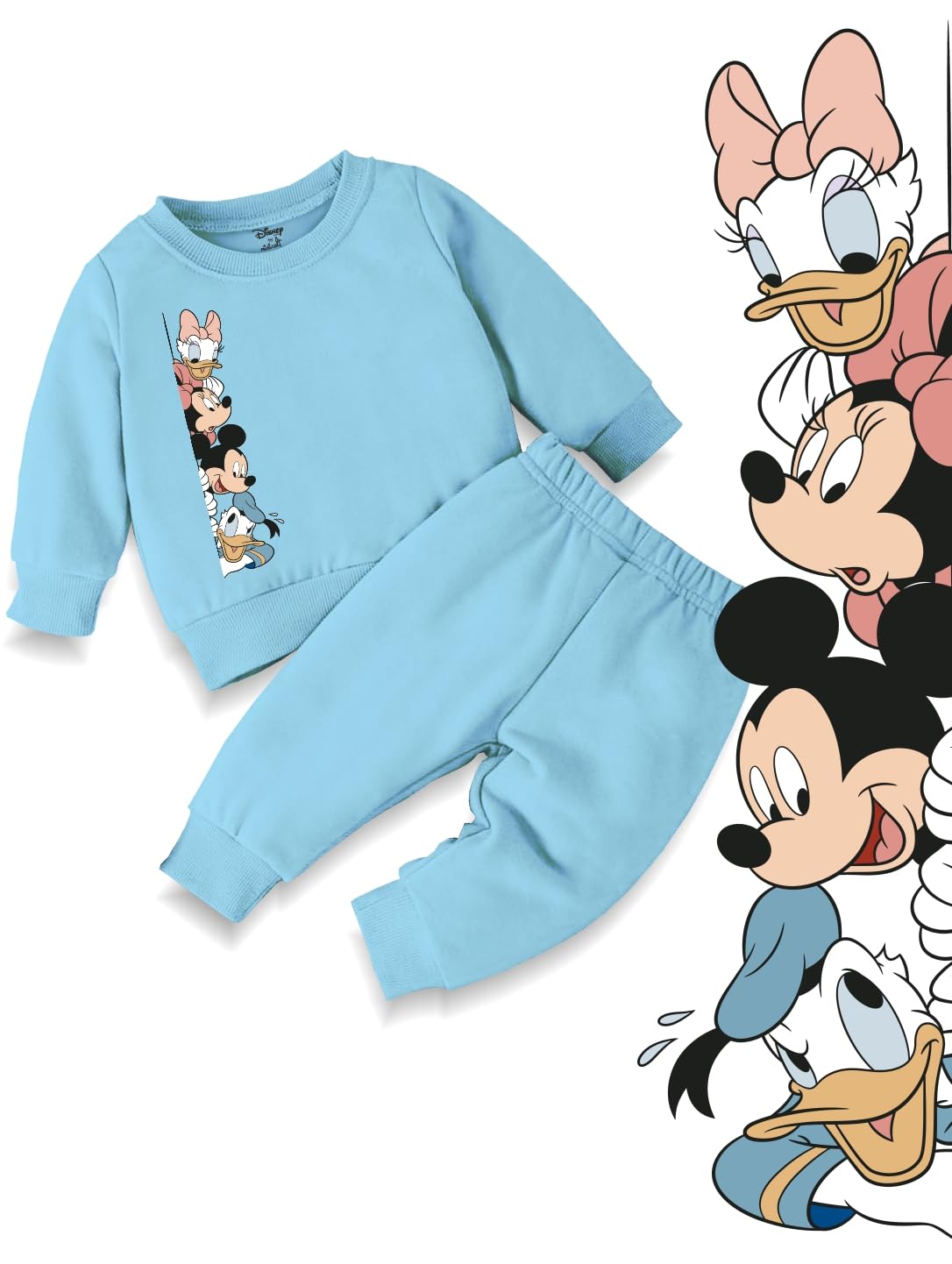 MiniCult Mickey Mouse Tshirt & Pant for Boys & Girls - Image 2