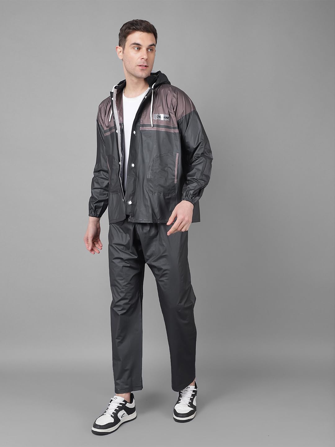 Dollar Men PVC Raincoat with Hood - Image 3