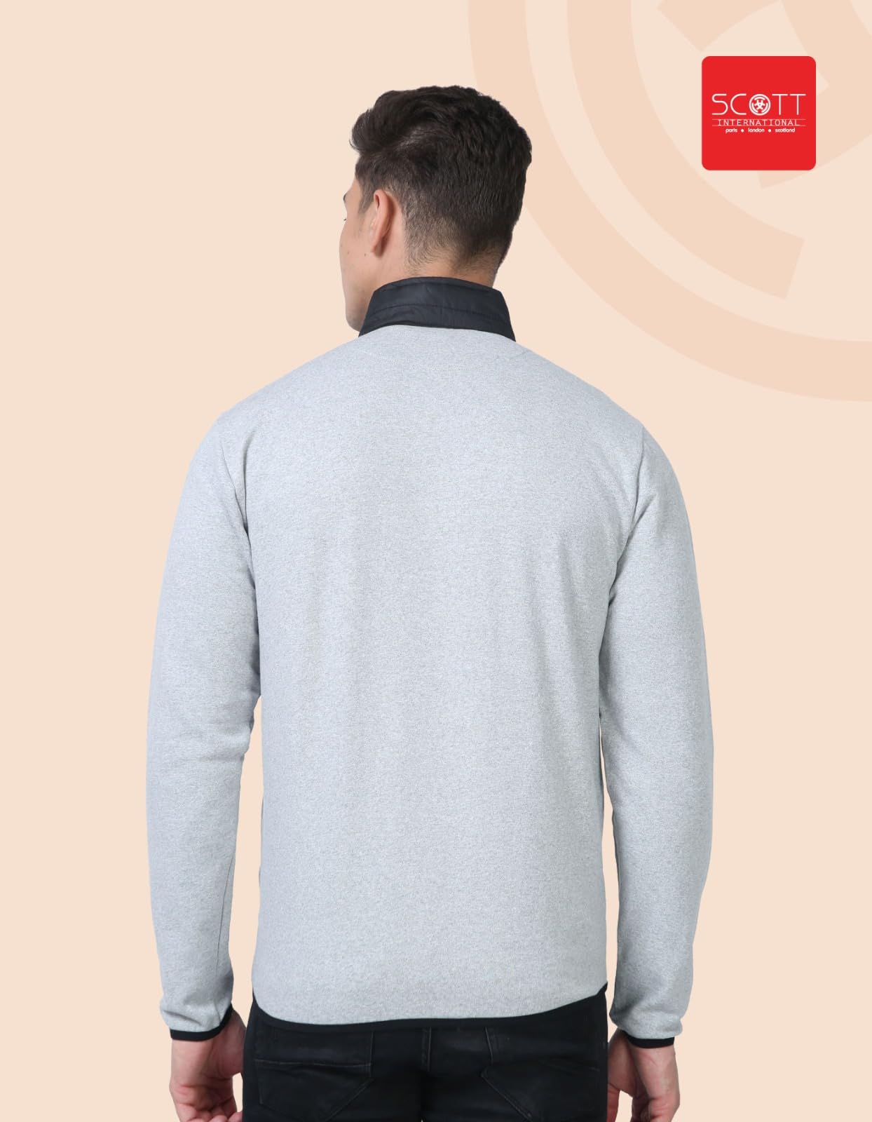 Scott Men's Polyester Full Sleeve Zip Jacket - Image 3