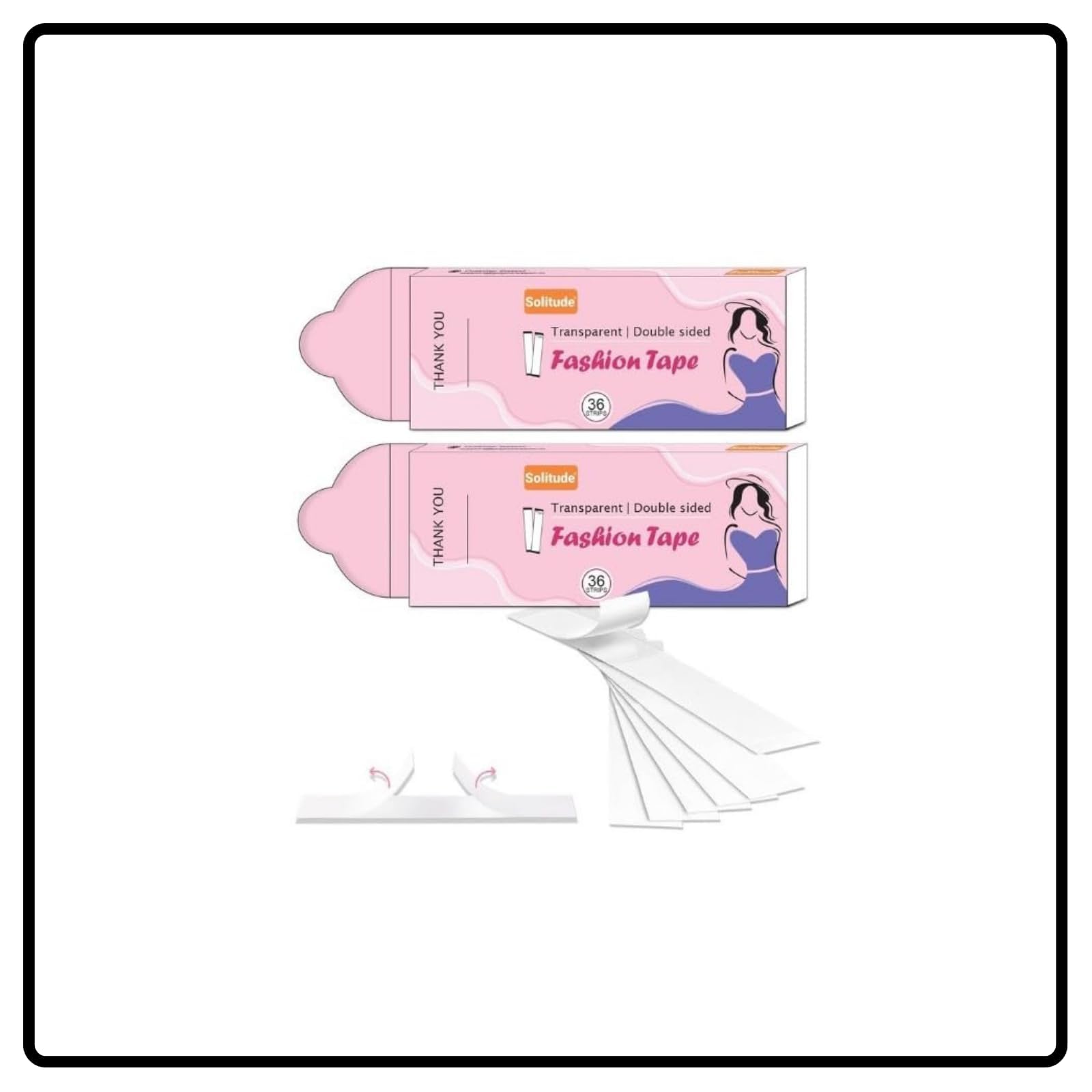 Solitude Double Sided Body Tape for Women - Image 4