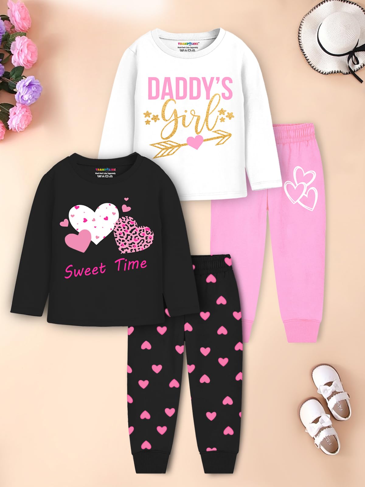 Trampoline Kids Cotton Blend Printed T-Shirts - Image 3