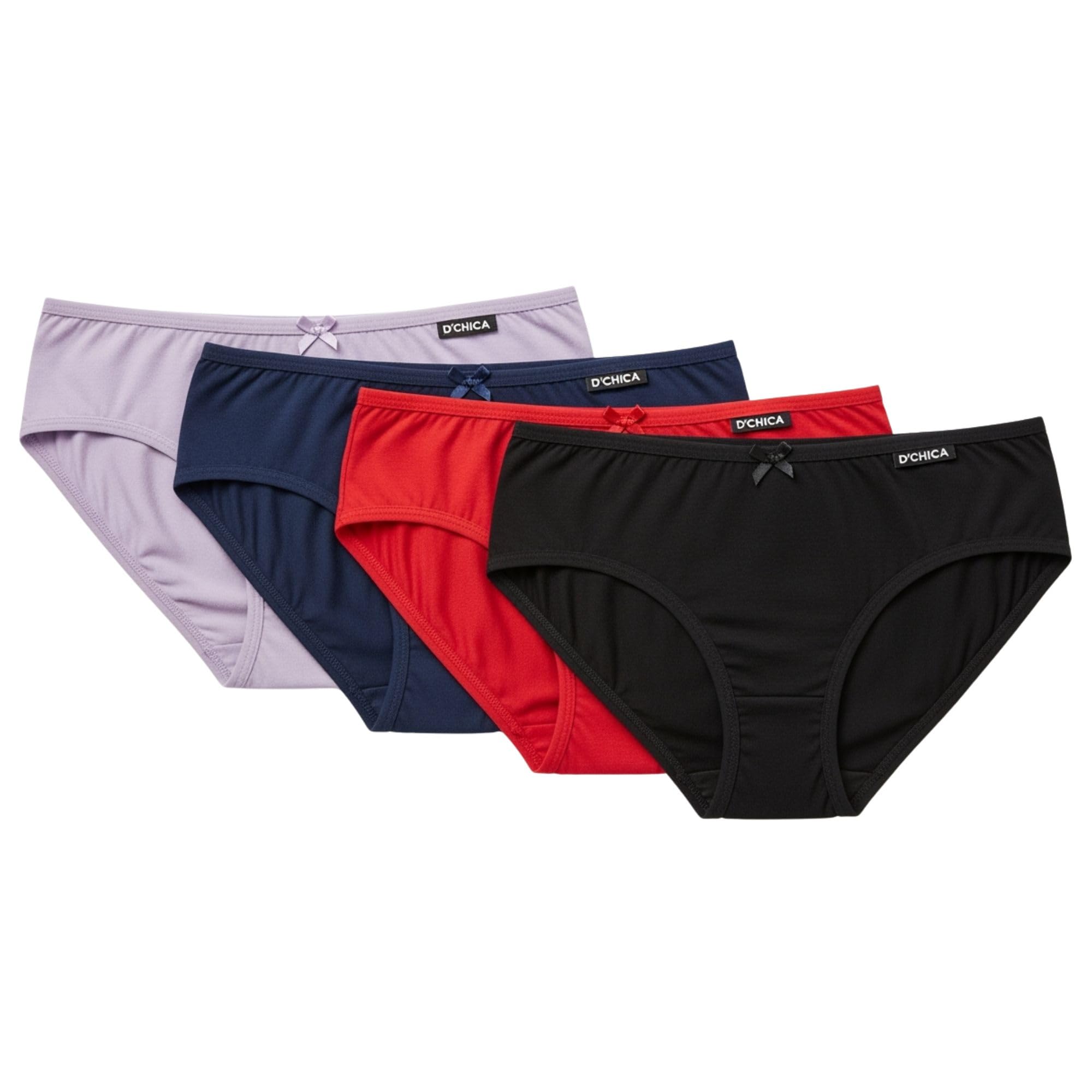 DChica Printed Cotton Panties for Girls